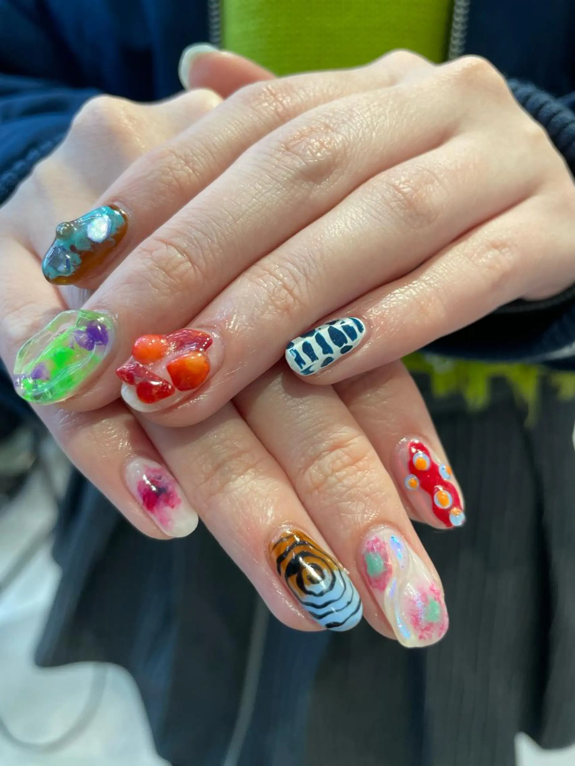 ネイル ハンドネイル hair&nail ☯️アイリ☯️のネイルデザイン