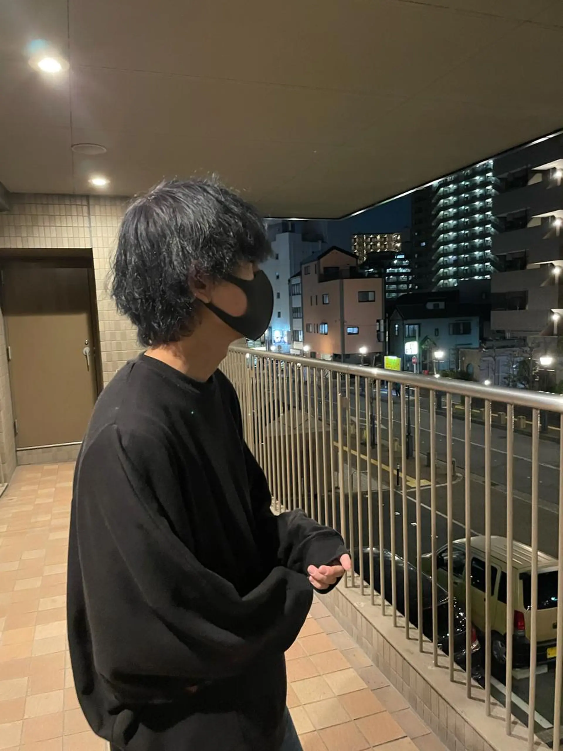 カラー ブルーカラー 透明感カラー ヘアカラー 【メンズショート 特化】村斎　伶次のヘアスタイル