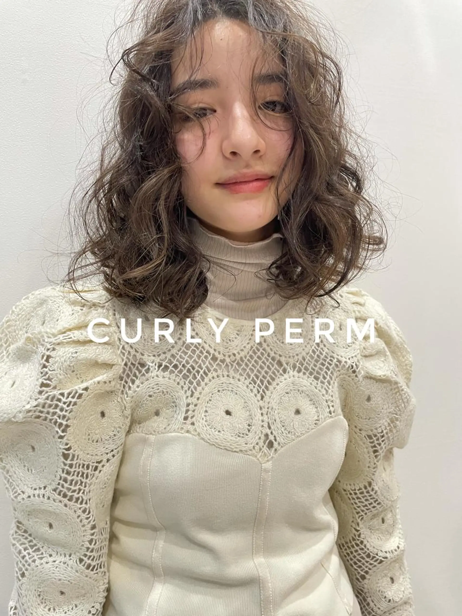 ミディアム カラー パーマ ヘアアレンジ キッズ オトナヘア🌸 harukaのヘアスタイル