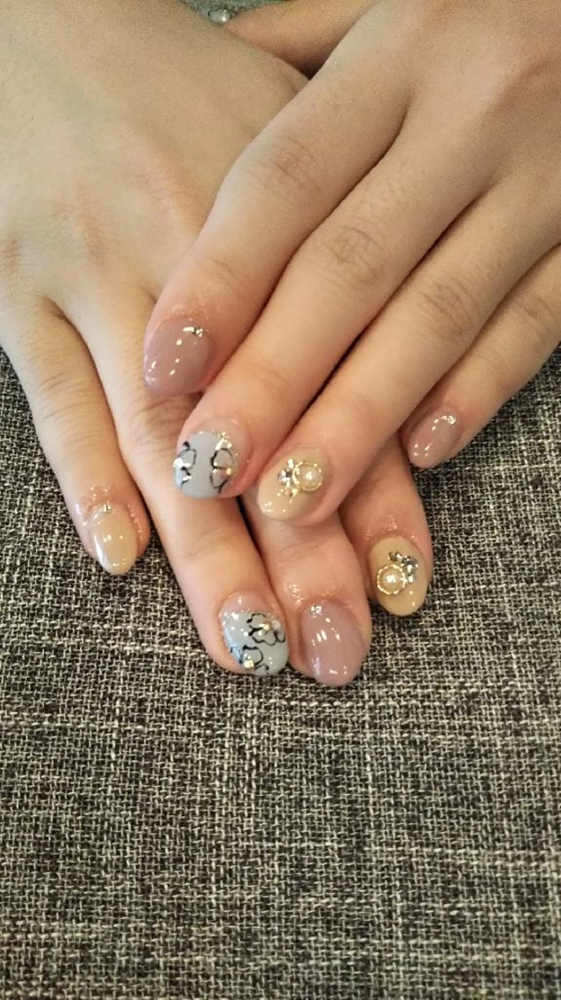 ネイル フラワーネイル private salon mieのネイルデザイン