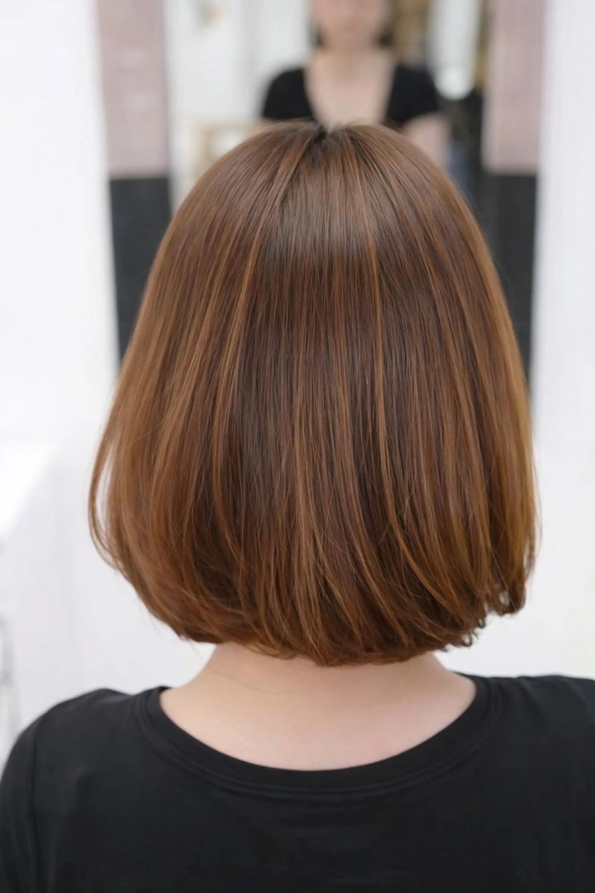 ミディアム カラー 白髪染め専門店 Recolor京橋店のヘアスタイル