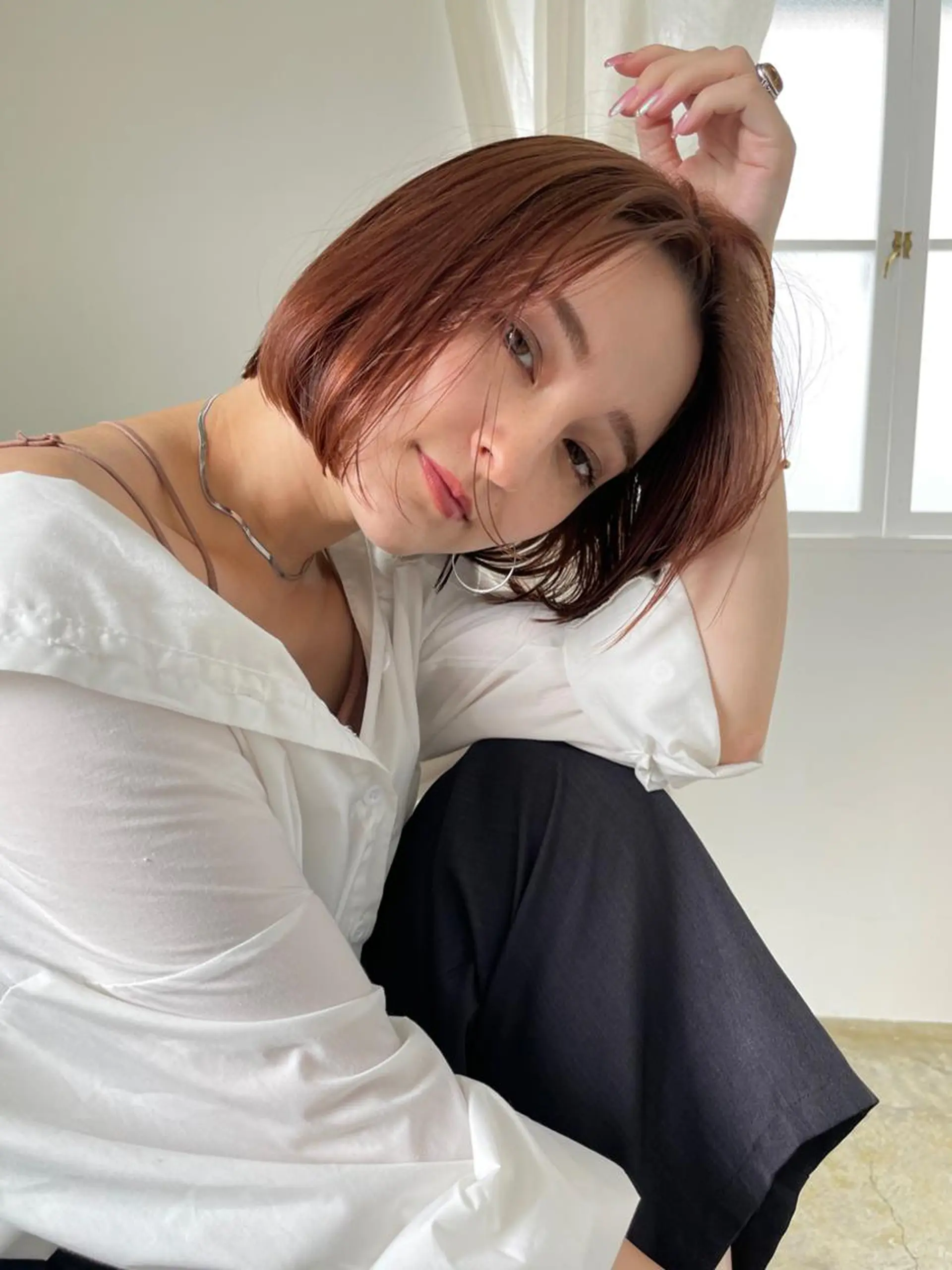 ショート 🖤🤍石川 アイリ🤍🖤のヘアスタイル