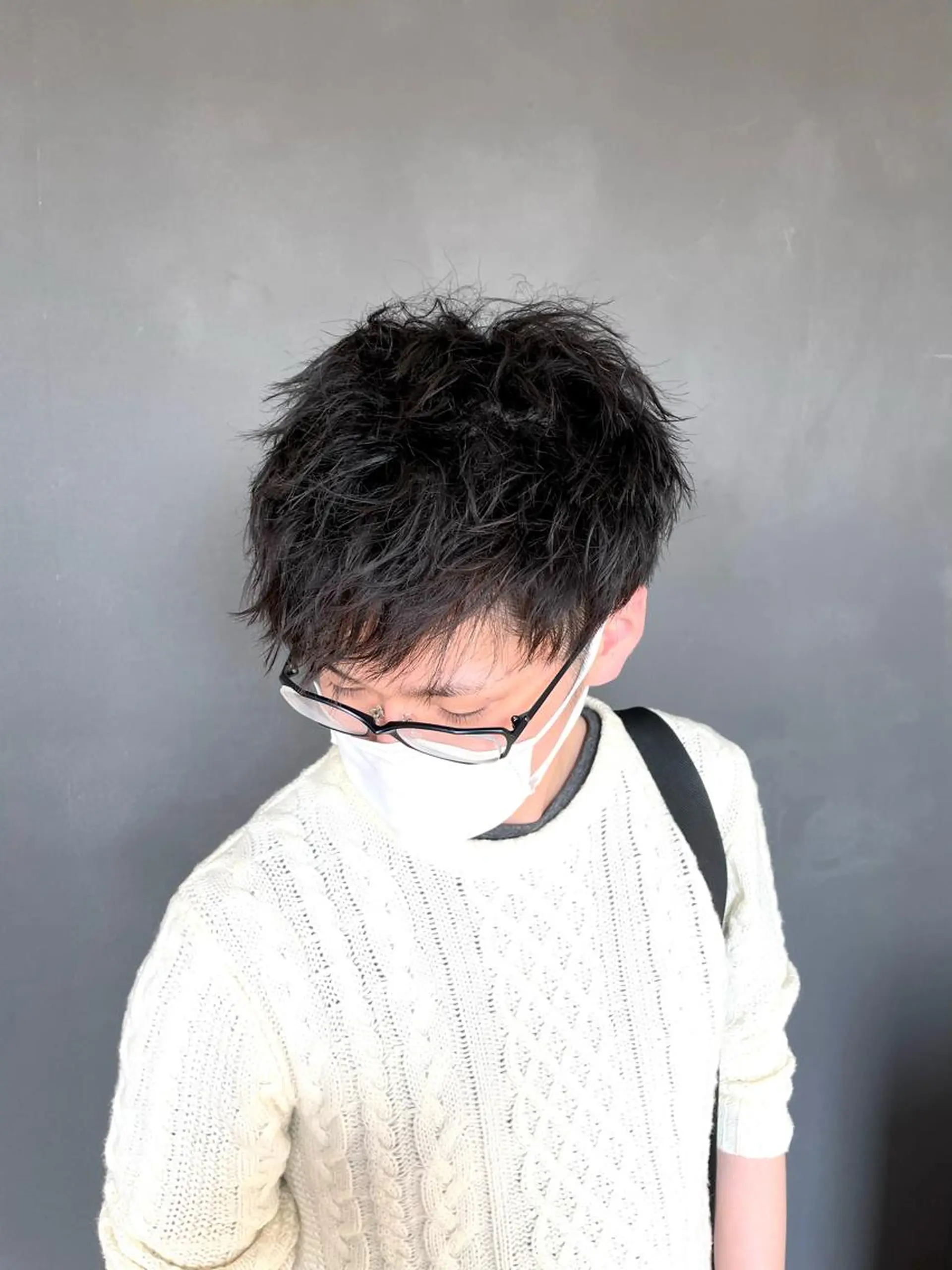 メンズ メンズパーマ 長屋 裕也のヘアスタイル
