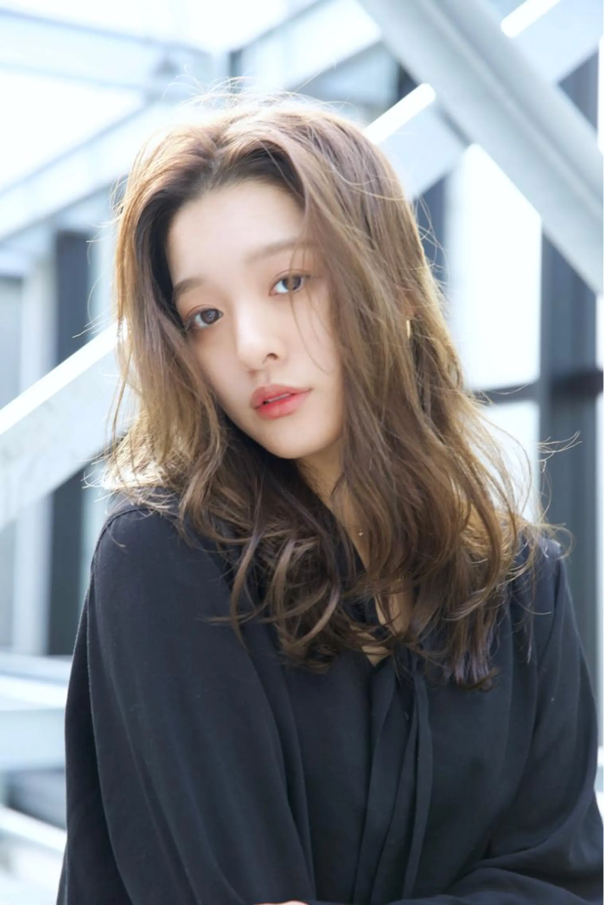 ミディアム カラー 神野 雅樹のヘアスタイル