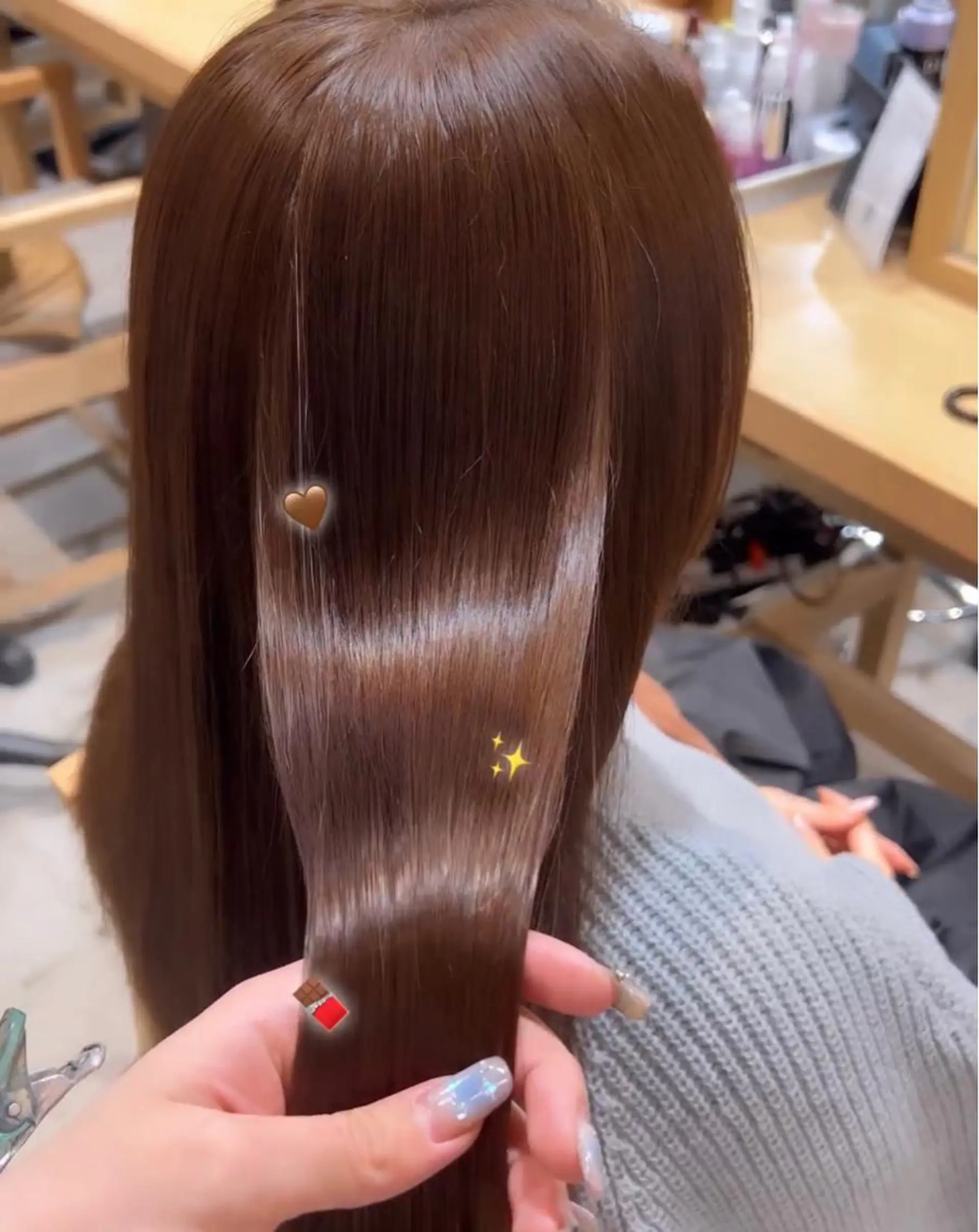 セミロング カラー メンズ リコ ハッシュカット 韓国レイヤーのヘアスタイル