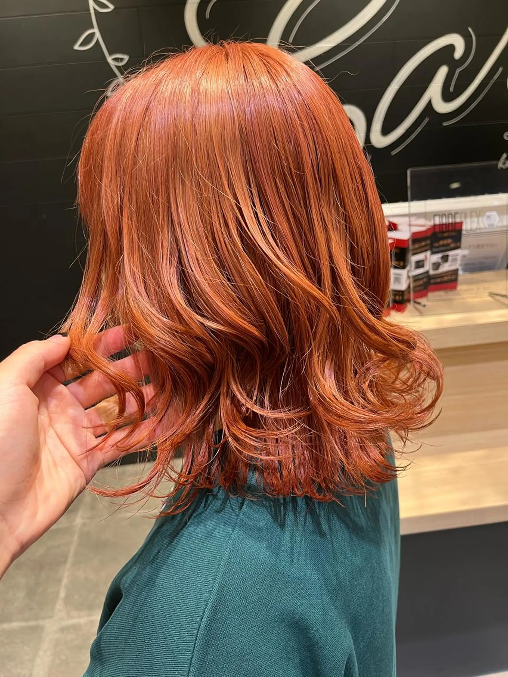 ミディアム カラー 名古屋/デザイン/ ブリーチ/松井亮磨のヘアスタイル