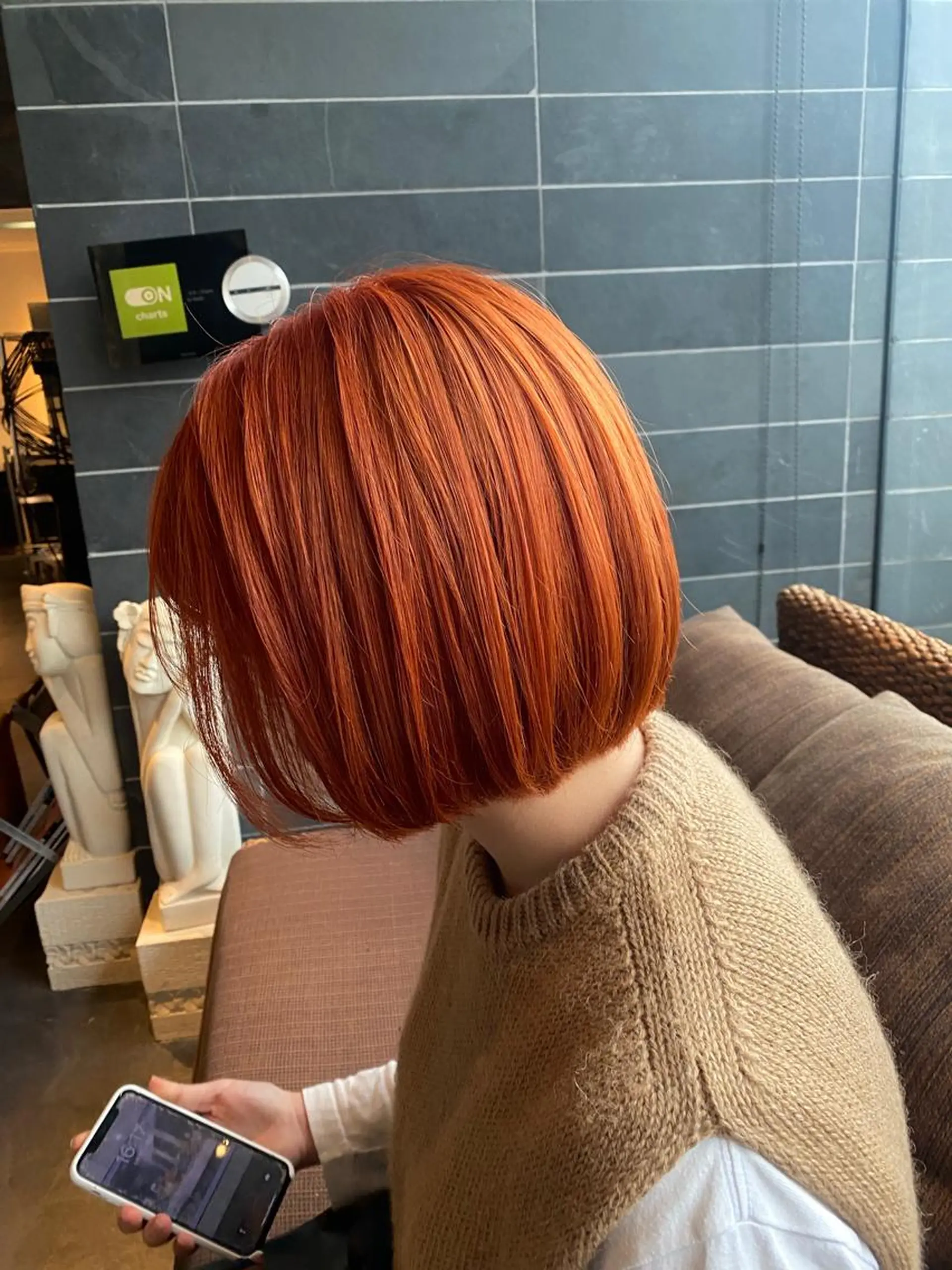 カラー 中井 一葉のヘアスタイル