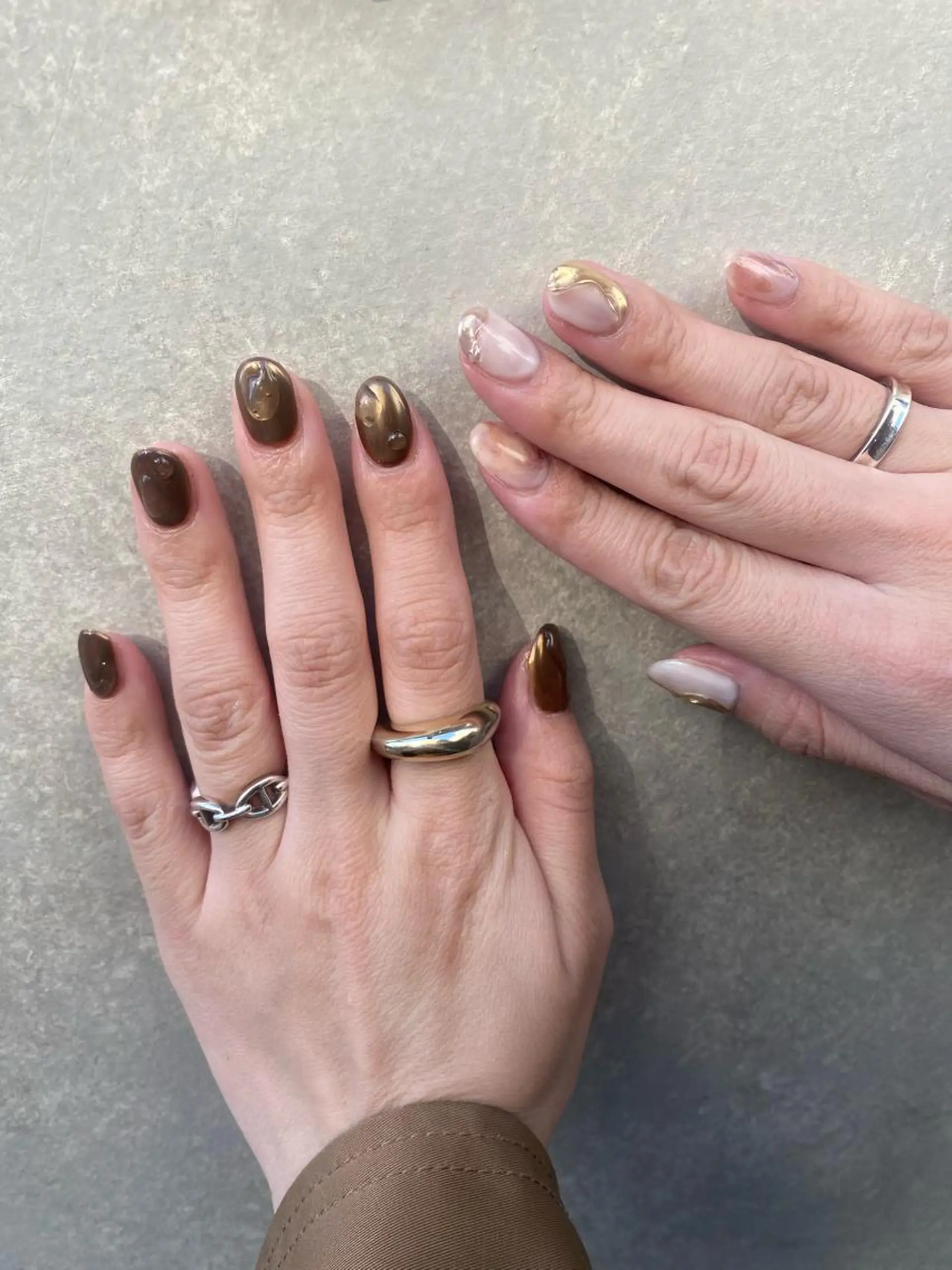 ネイル カット ヘアカラー 【似合わせ提案】鈴木 舞のネイルデザイン