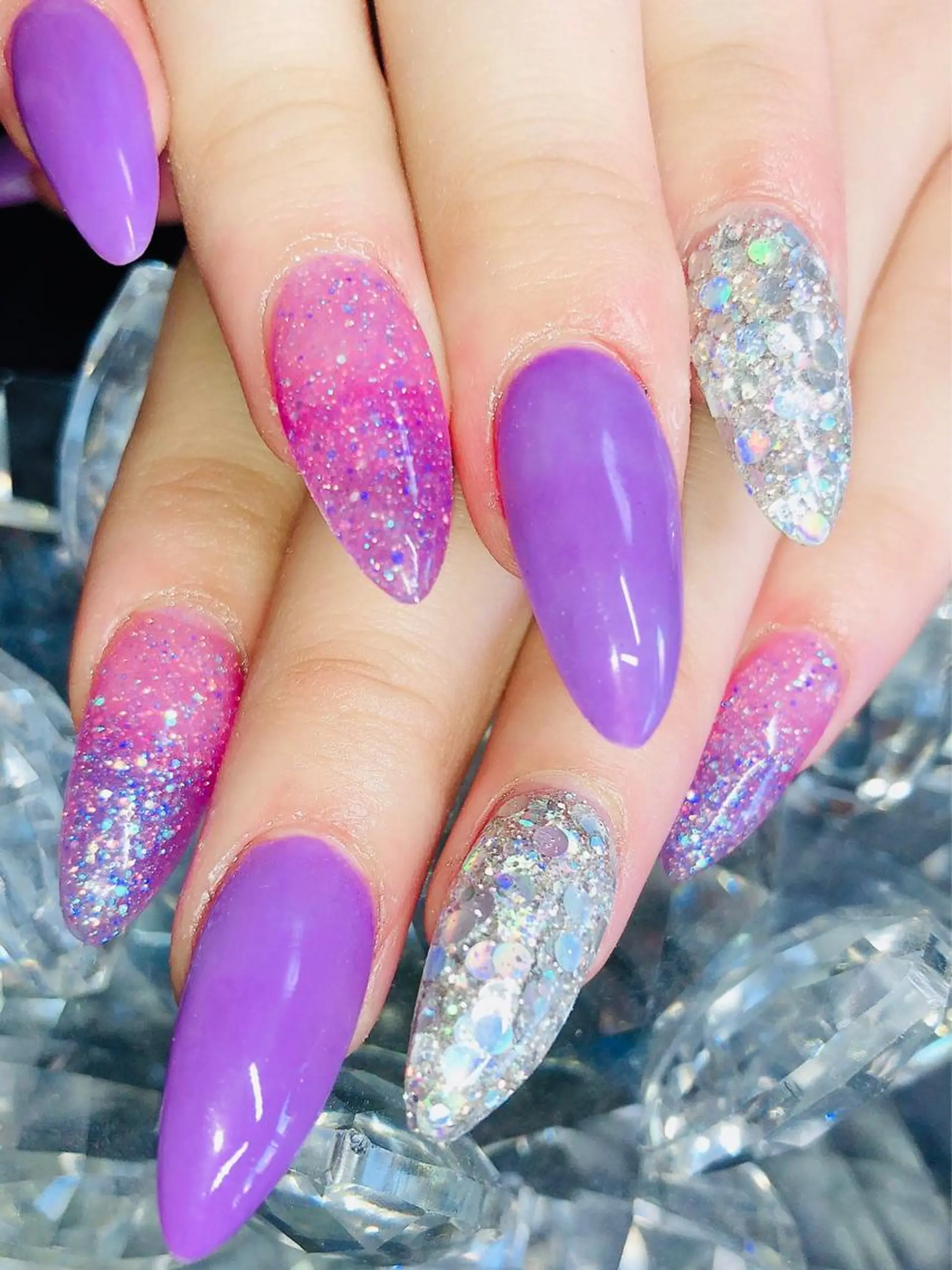 ネイル スカルプネイル ハンドネイル gorella Ａのネイルデザイン