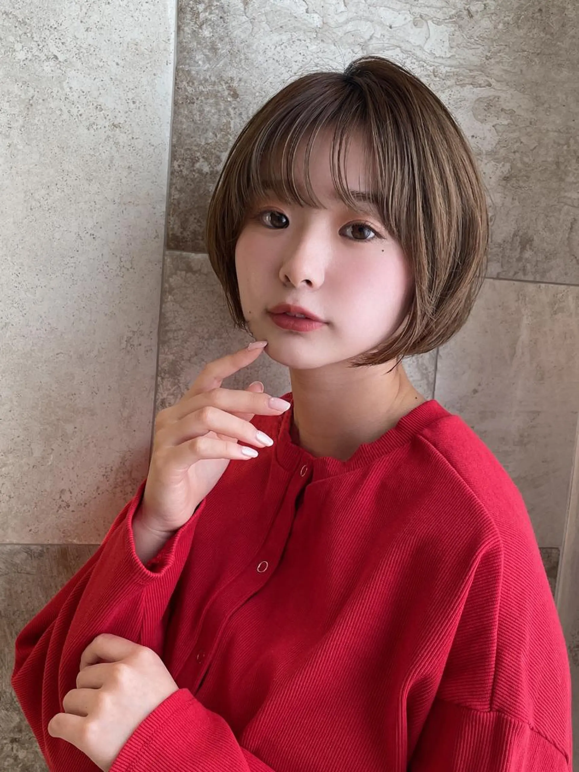 ショート カラー 似合わせカット ショートヘア 韓国ヘア/髪質改善 /Harunaのヘアスタイル