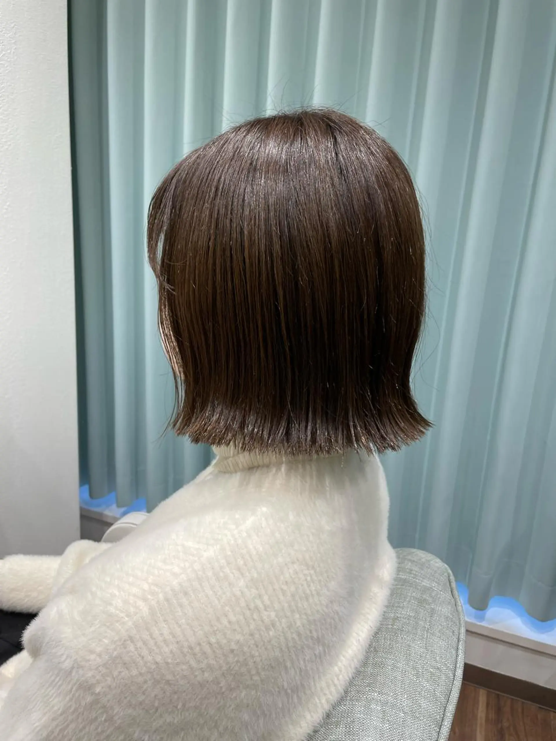 ショート 切りっぱなしボブ ボブ 渡辺 広宣のヘアスタイル