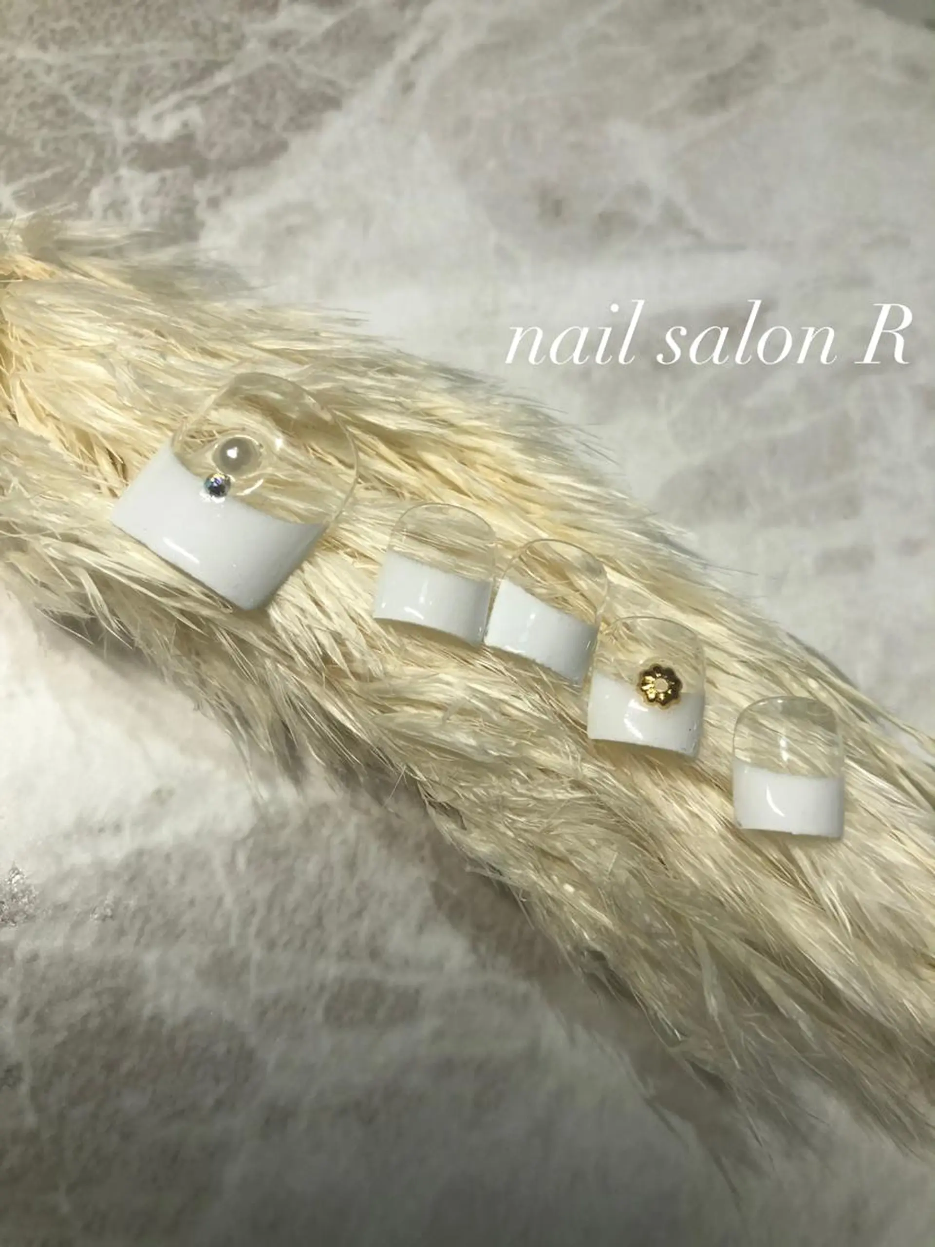 ネイル フットネイル nail salon Rのネイルデザイン
