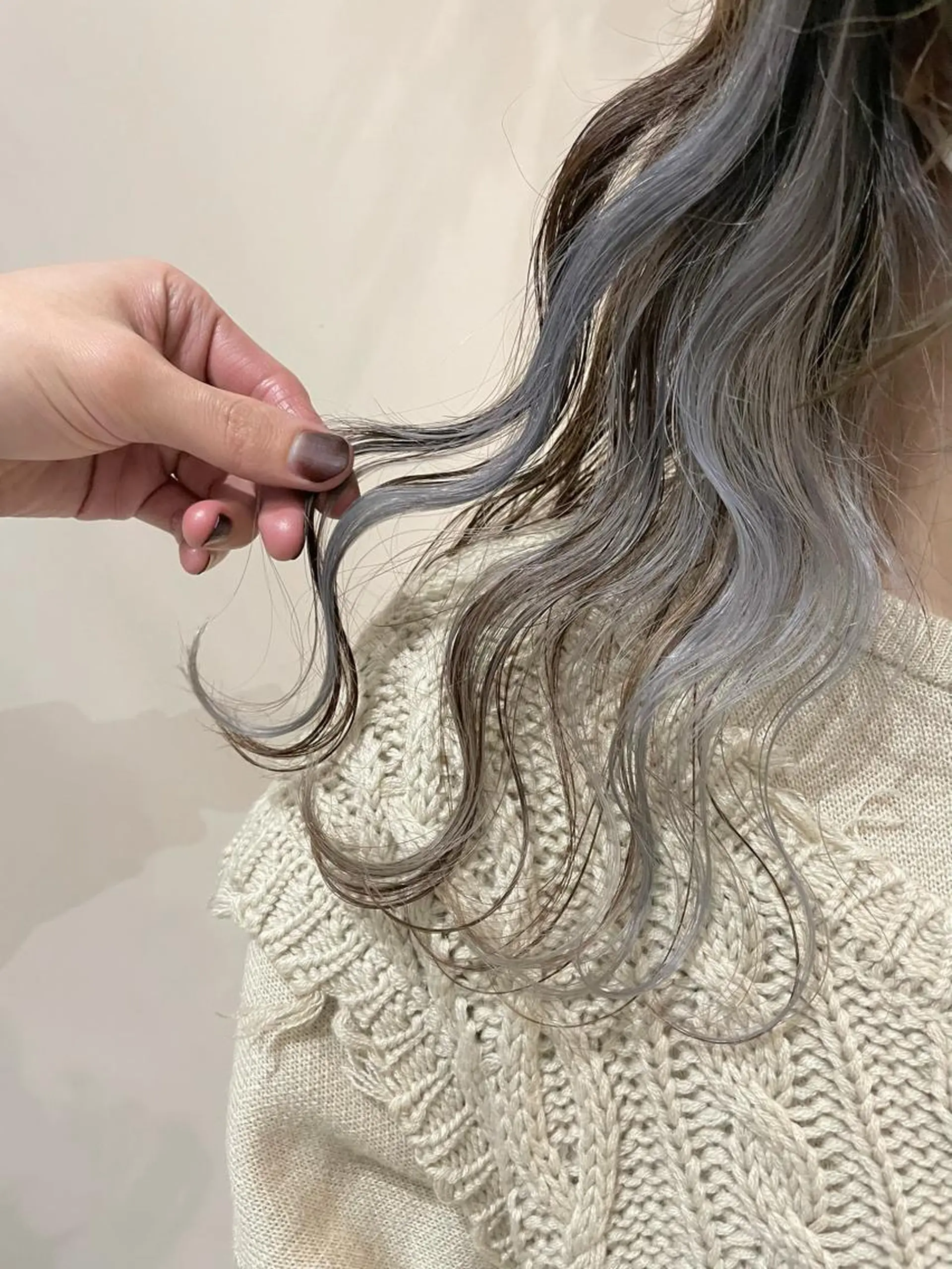 ミディアム ヘアカラー 東北No.1完全個室 💐梶谷社長のヘアスタイル
