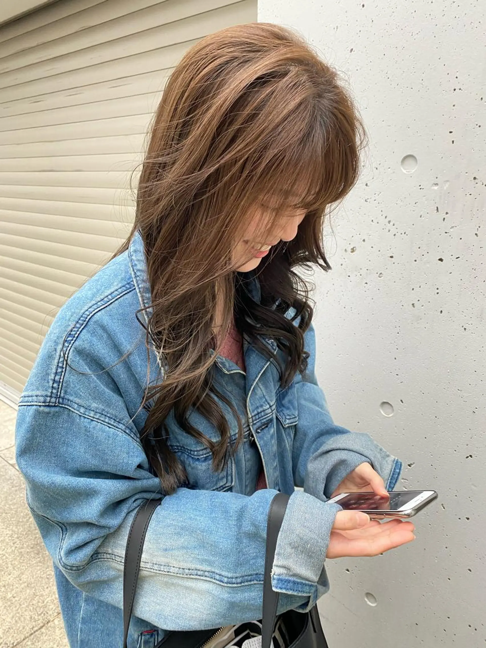 ロング カラー パーマ お任せヘア☘️☘️ 及川渚のヘアスタイル