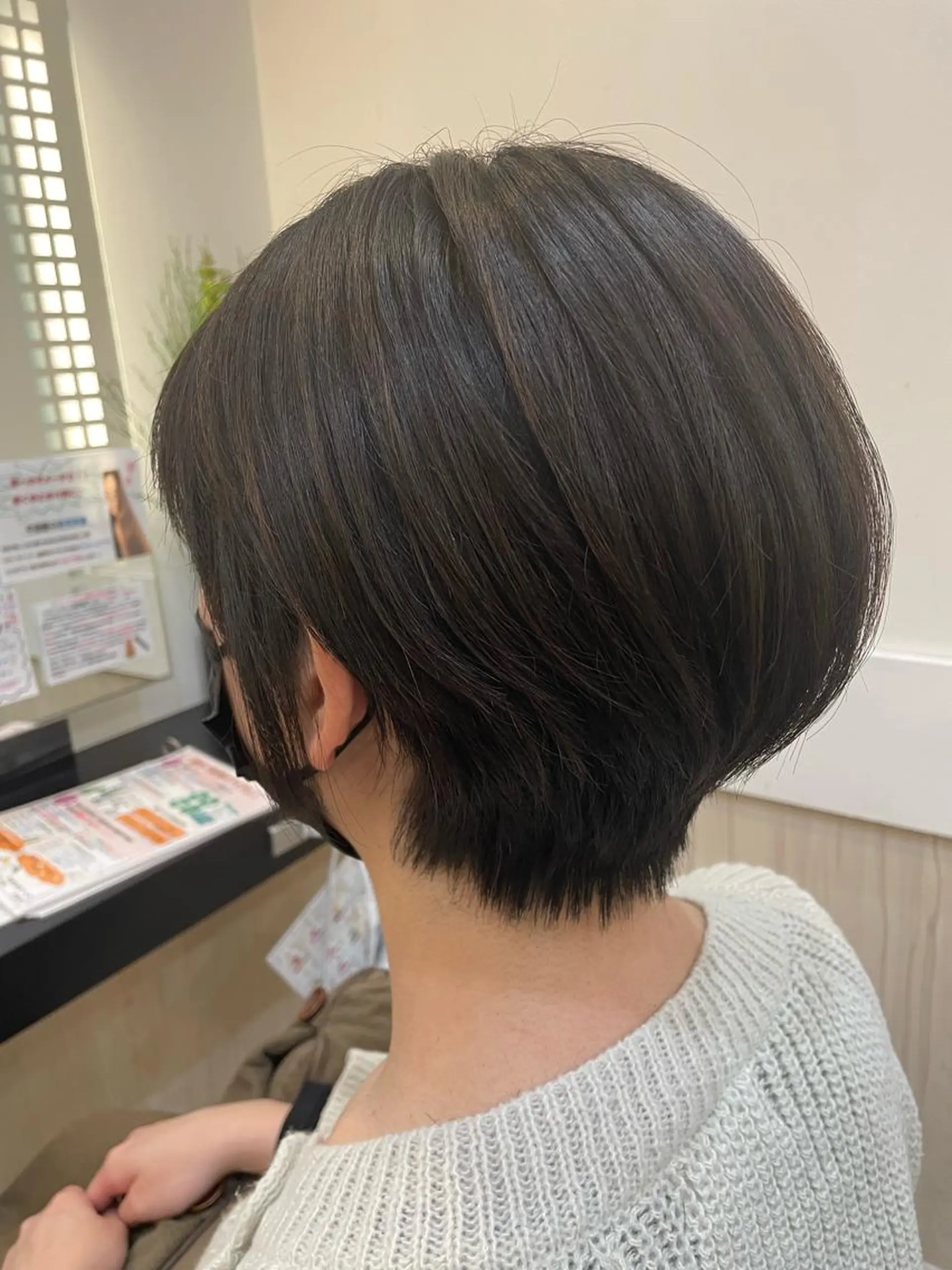 ショート カラー ヘアアレンジ カット ヘアカラー トリートメント リリー /Men's/パーマのヘアスタイル