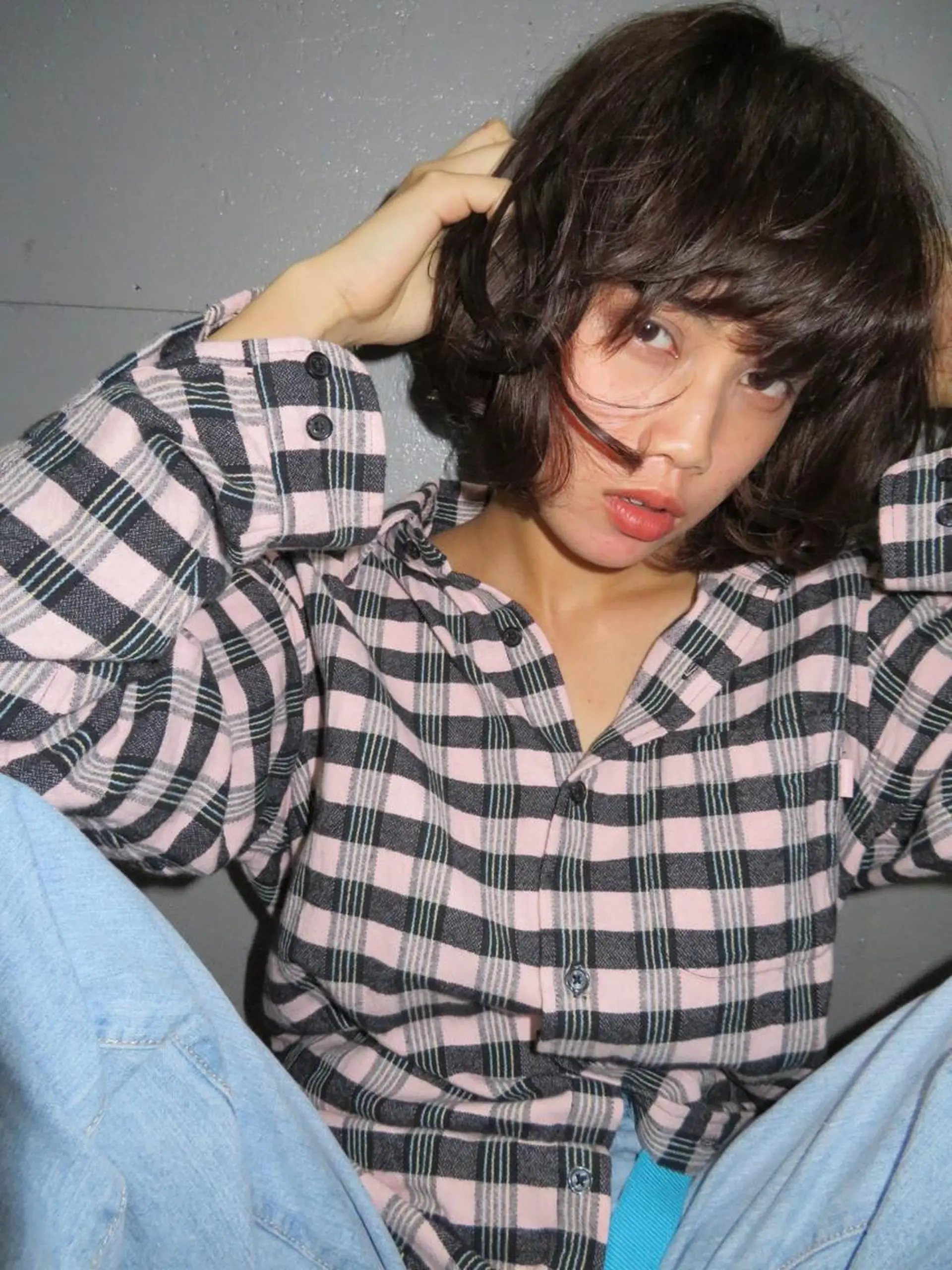 ショート カラー レイヤーカット BLend 渋谷のヘアスタイル