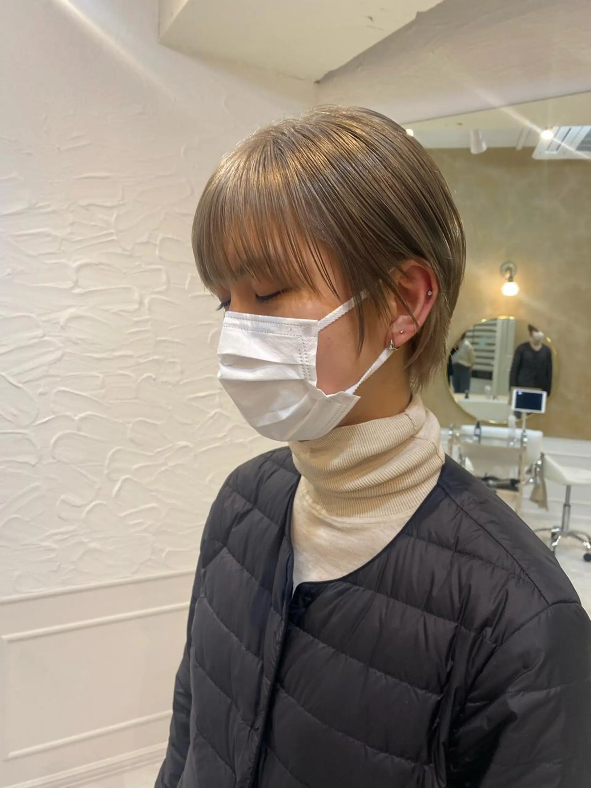 ショート カラー porto みなみのヘアスタイル