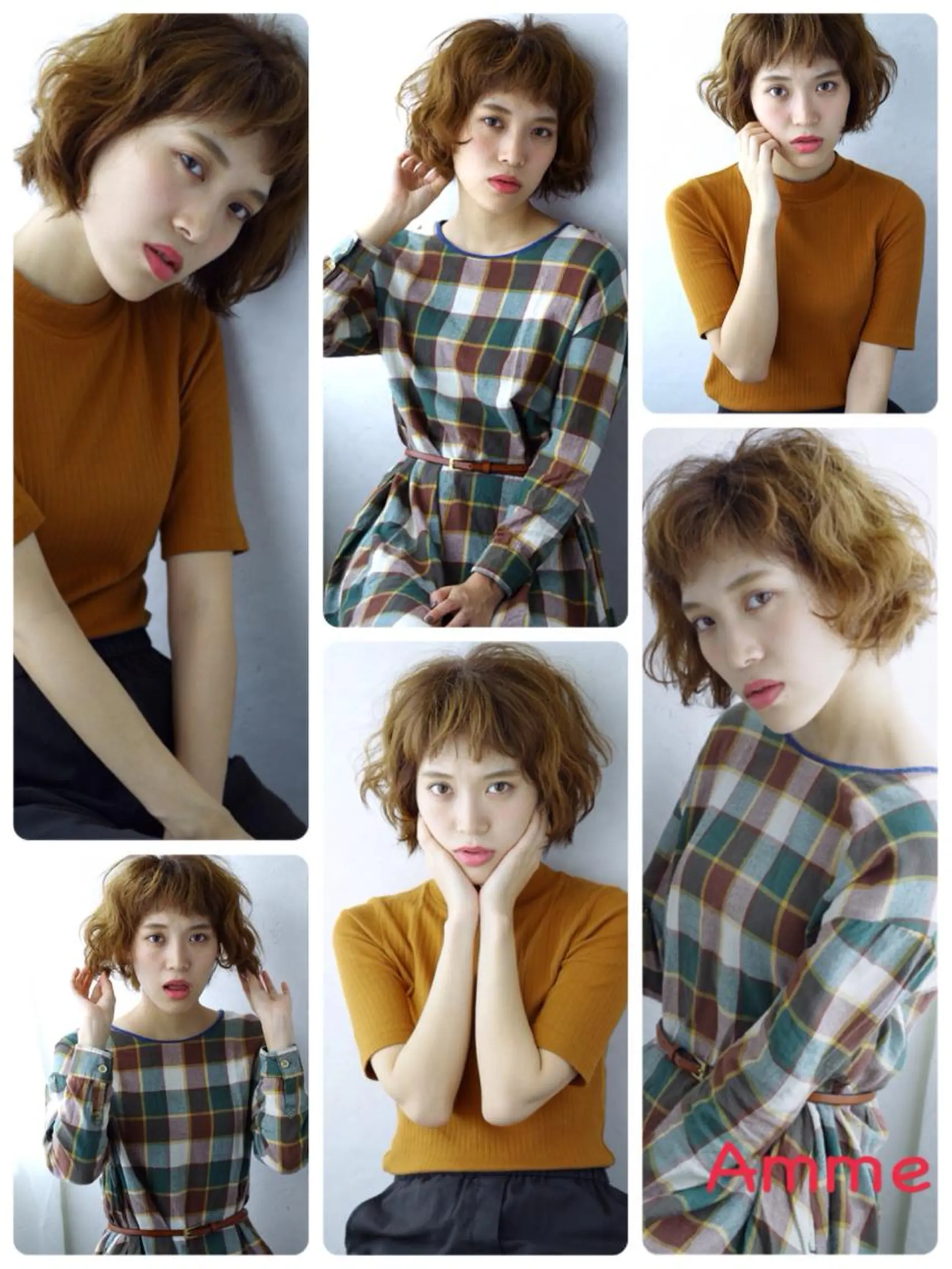 ショート ミディアム カラー 💎髪質改善💎 デザイナーshinのヘアスタイル