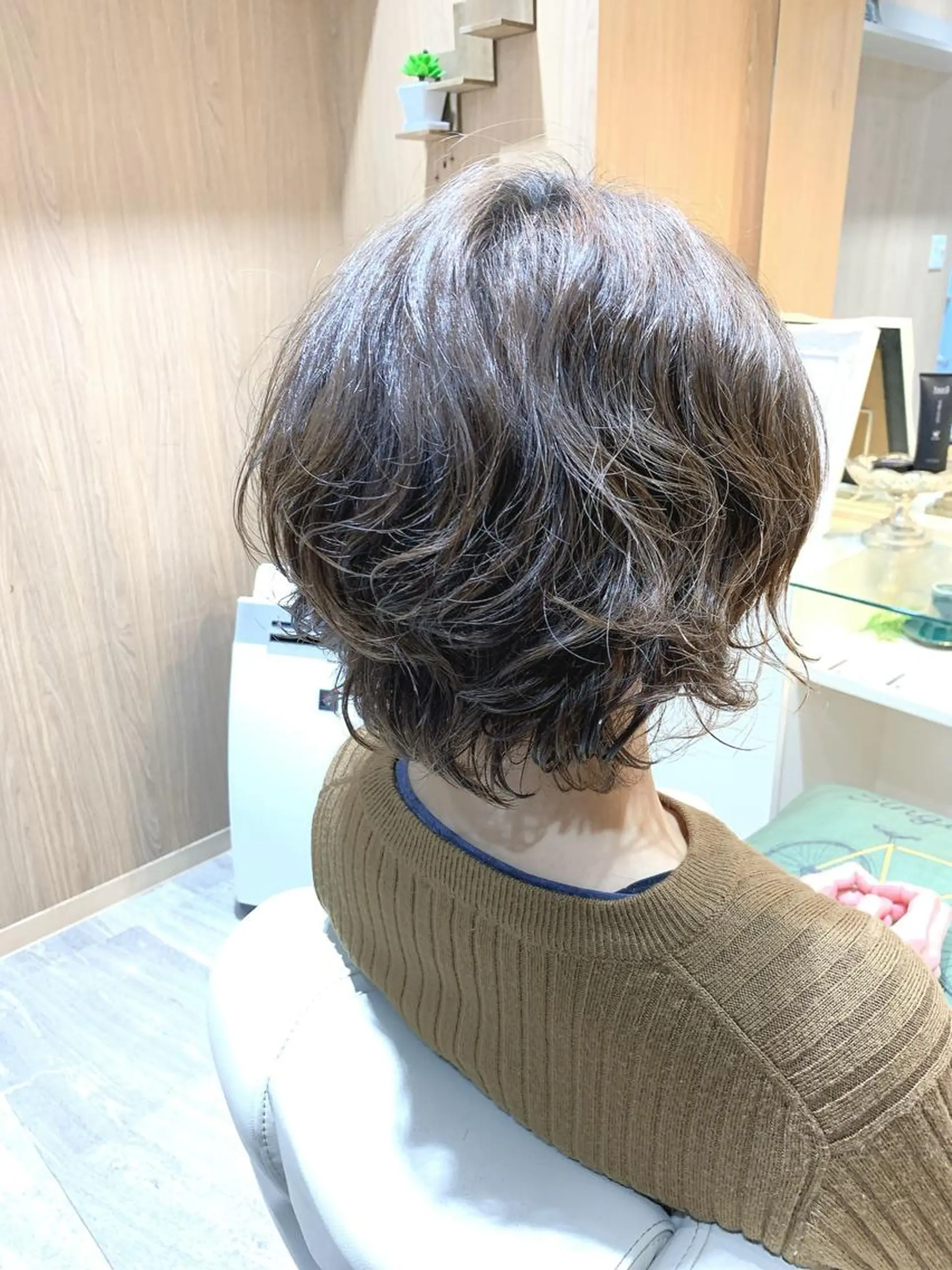 ショート カット パーマ トリートメント 中条 高志のヘアスタイル