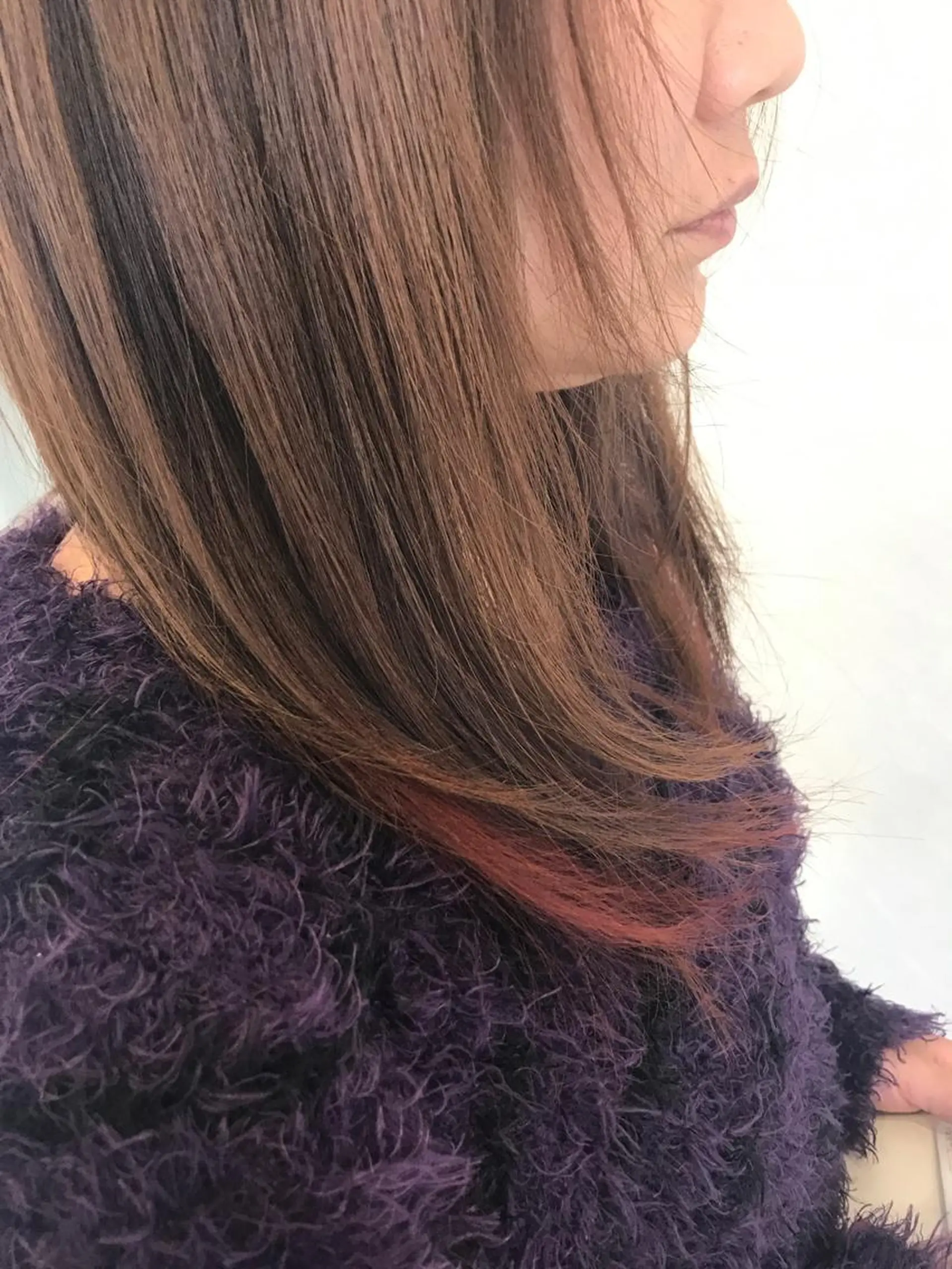 セミロング 星野 慎也のヘアスタイル