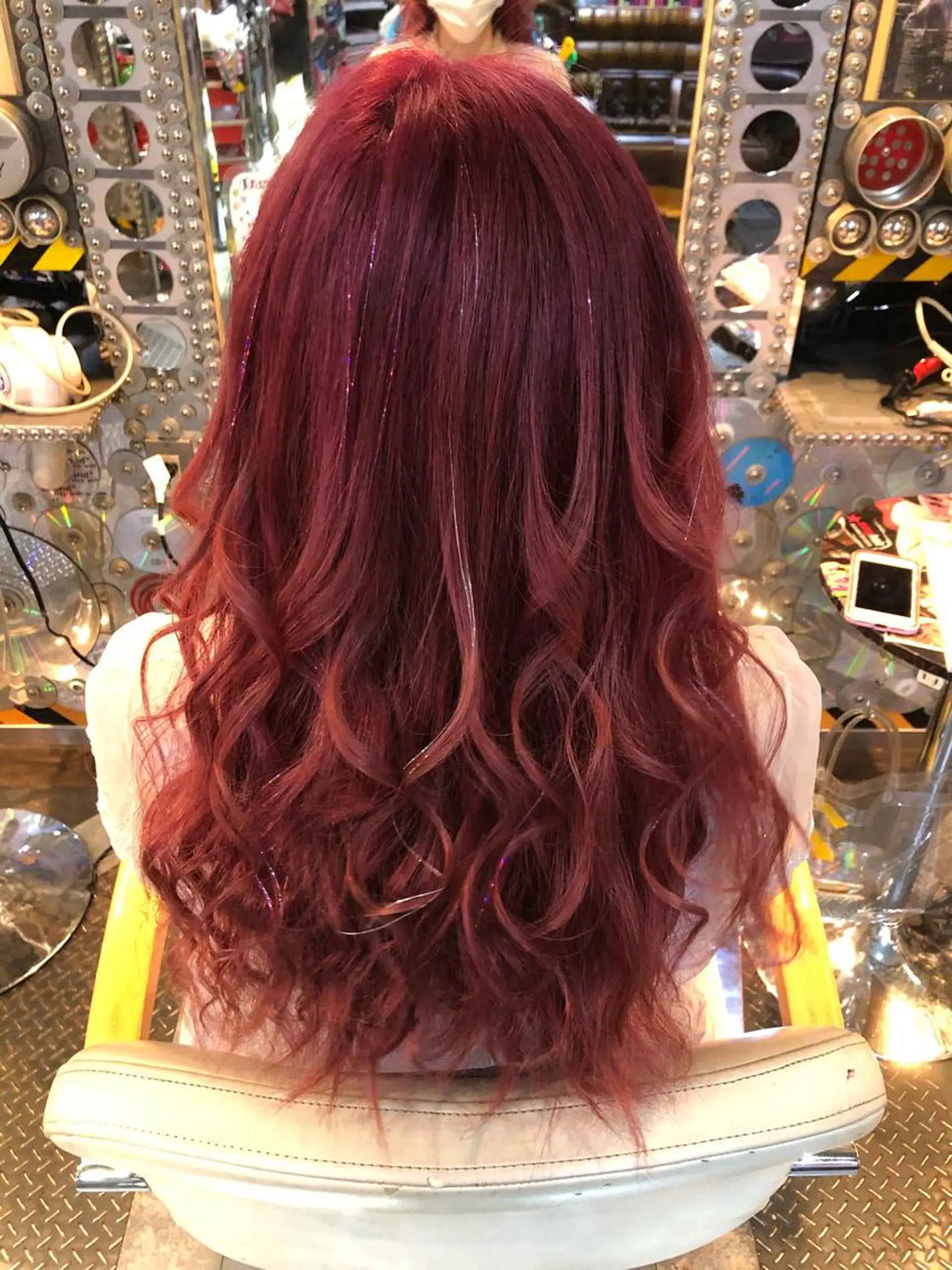 ロング カラー ヘアアレンジ エクステ KOYA ｺﾔのヘアスタイル