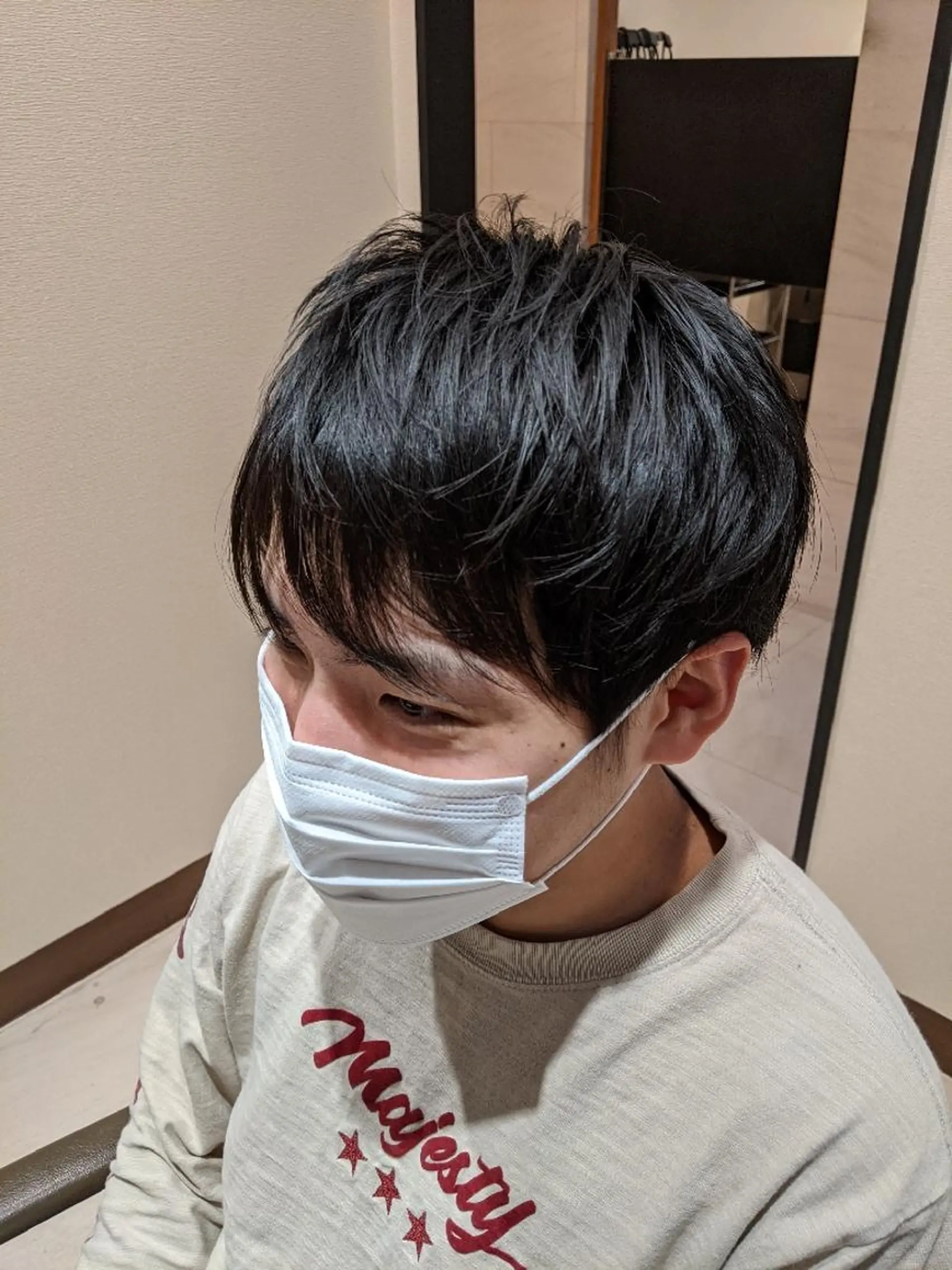 ショート メンズ カット 【大人艶カラー🌿】 中畑リョウのヘアスタイル