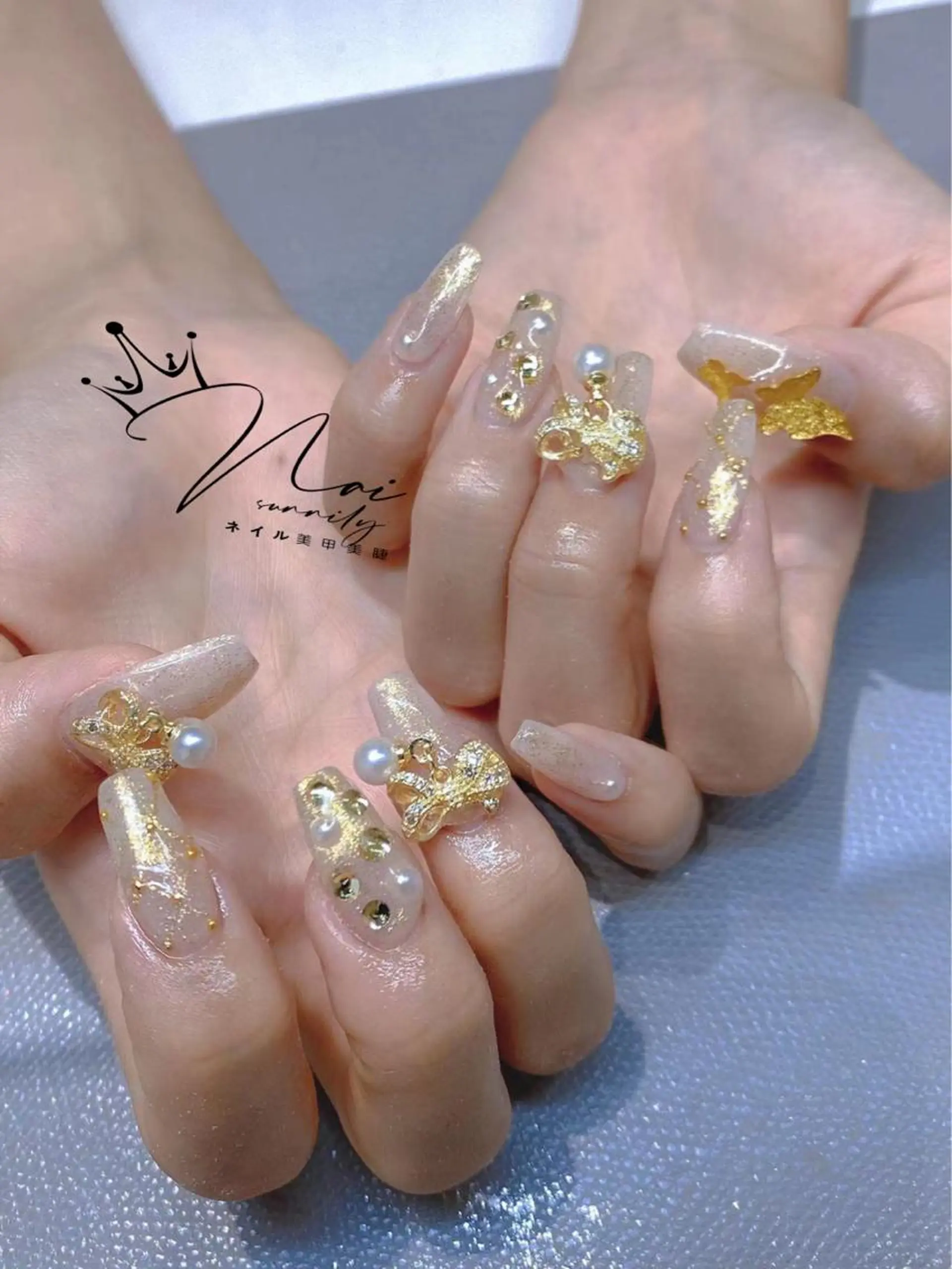 ネイル 長さだし専門店 M2　rikaのネイルデザイン