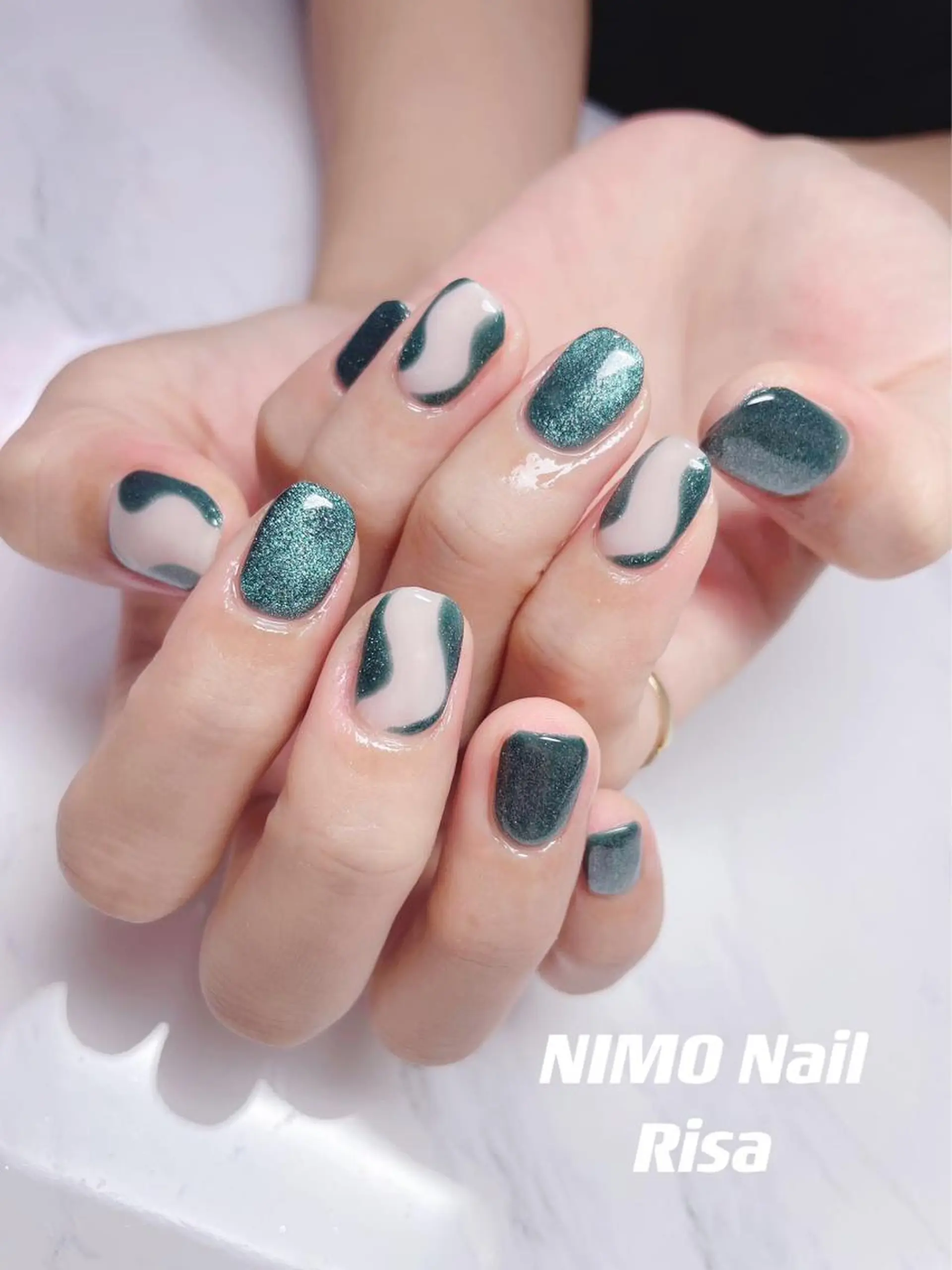 ネイル ハンドネイル RI SA☀️ リサのネイルデザイン