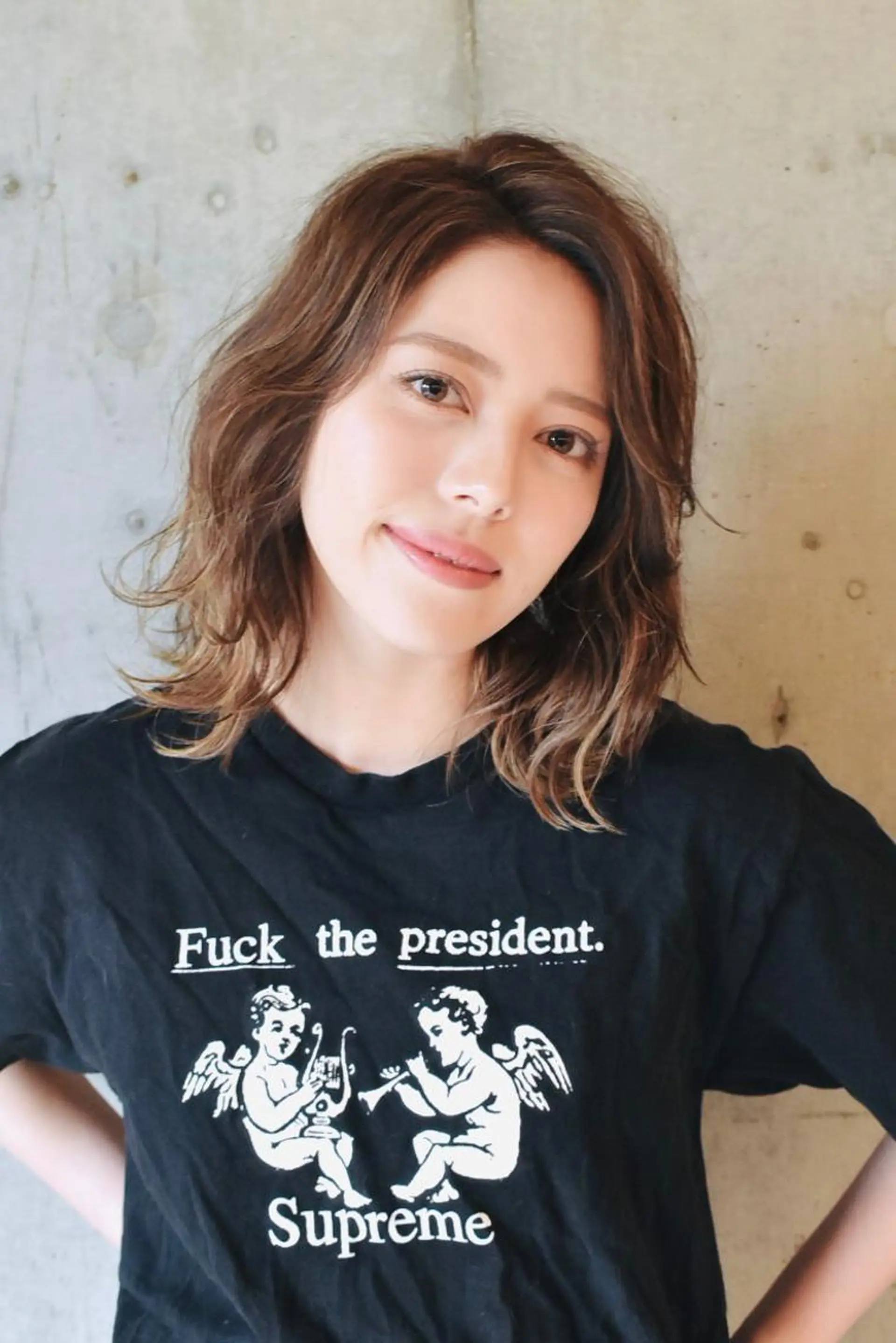 ミディアム カラー 外ハネヘア ✨髪質改善縮毛矯正✨ 宇田川修平のエステ・リラクイメージ