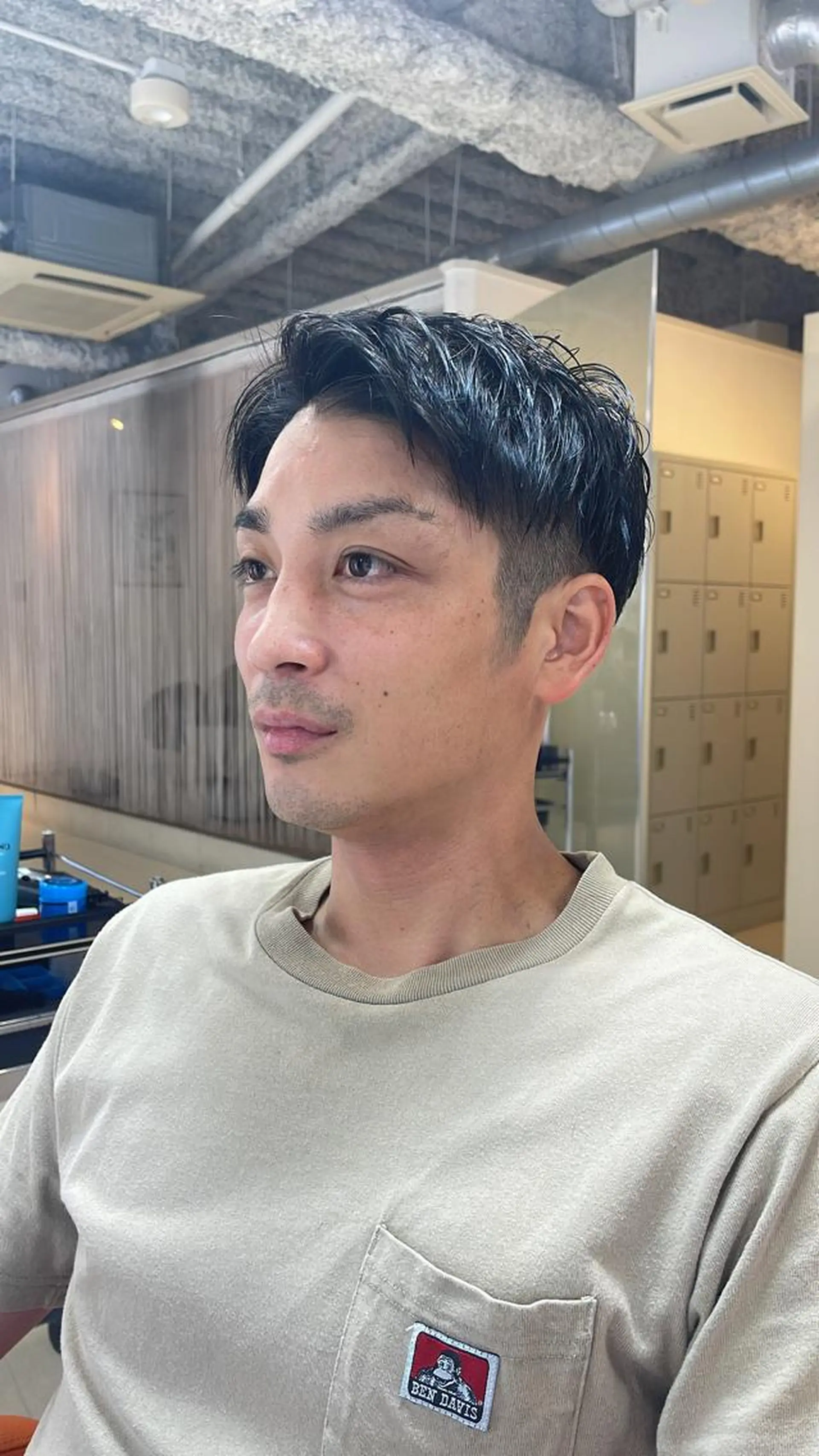 ショート メンズ 鶴﨑 美優亜のヘアスタイル