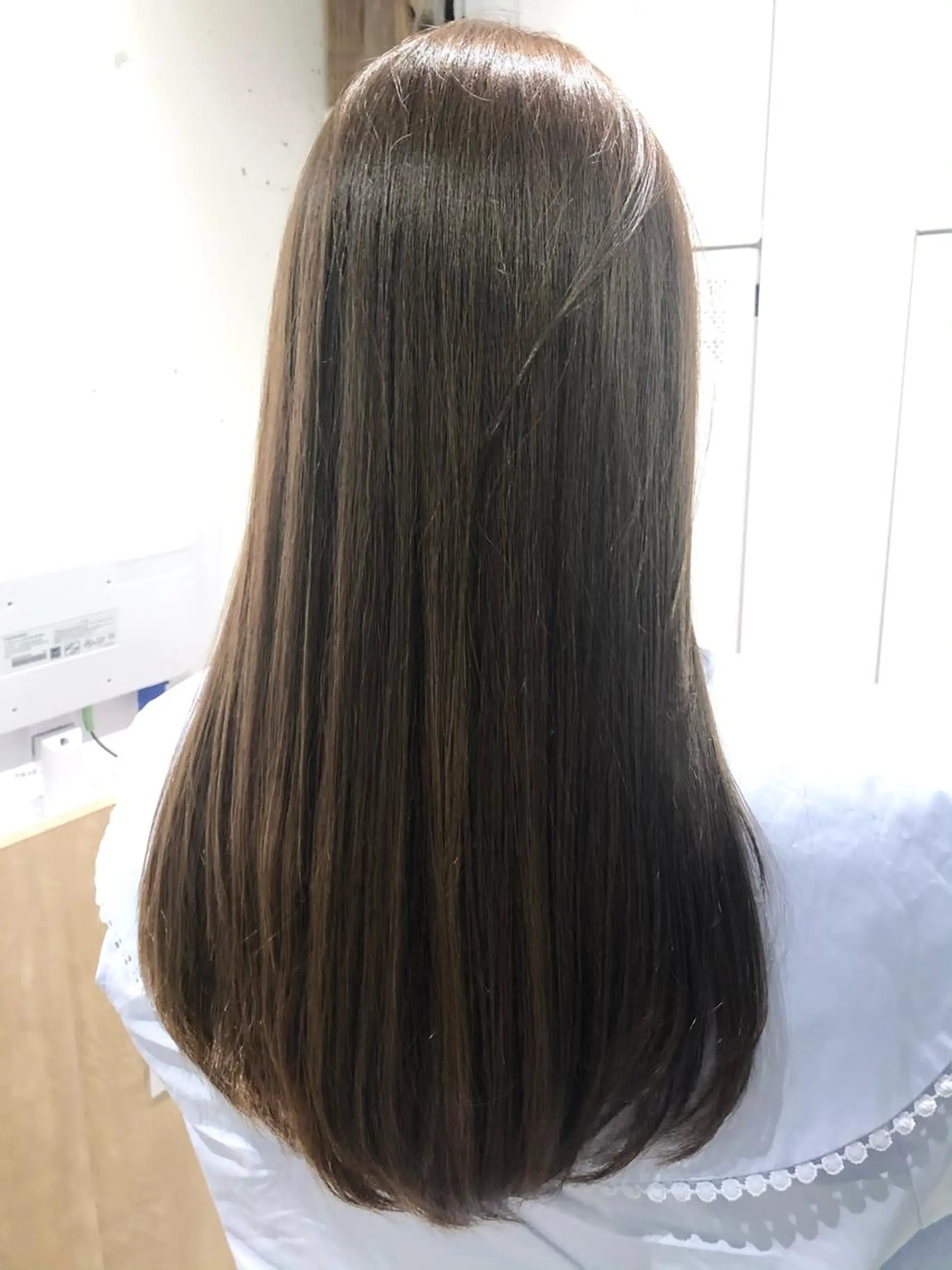 ロング カラー スターダスト 田辺 黎花のヘアスタイル