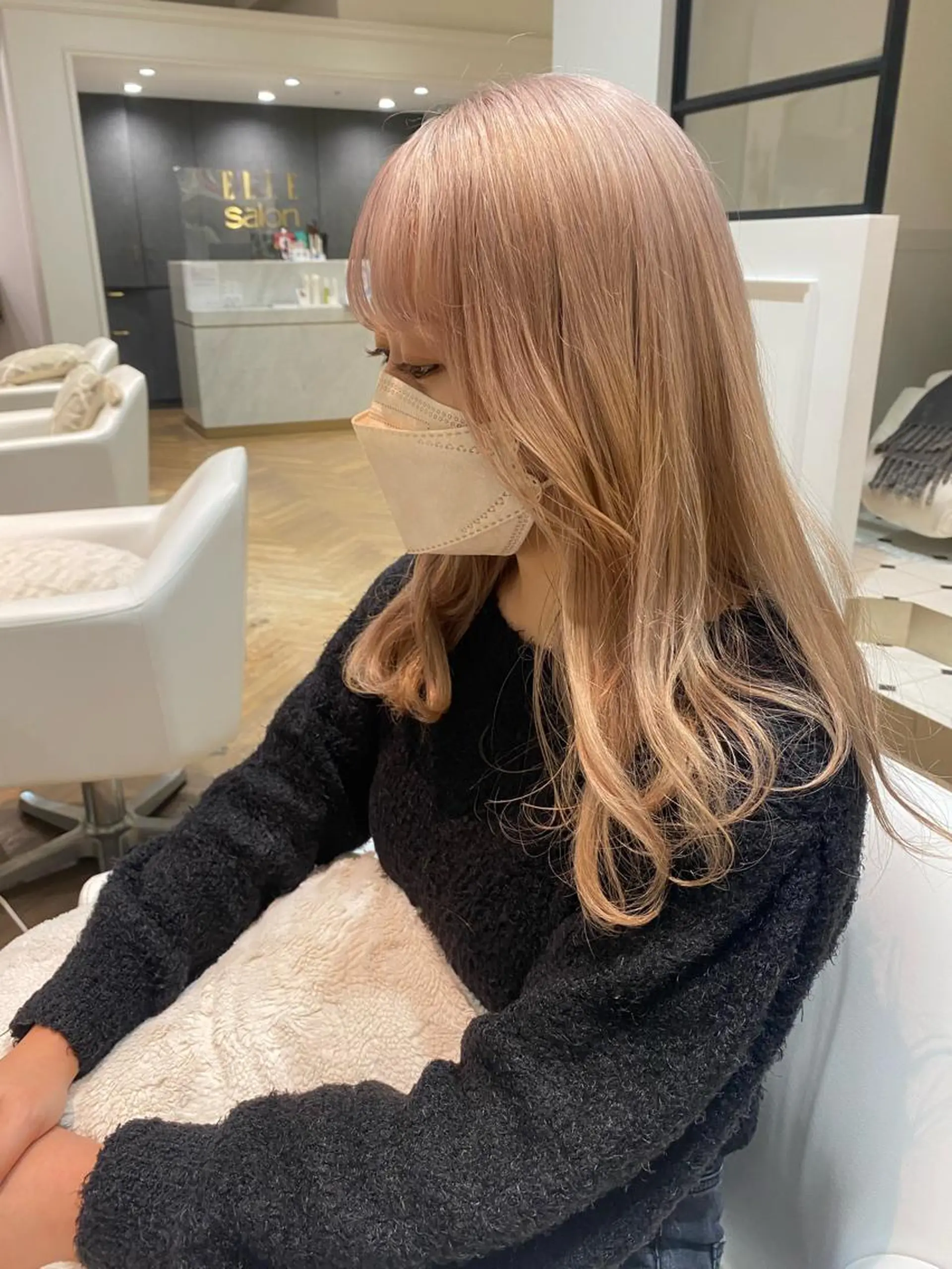 カラー 増井 彩乃のヘアスタイル