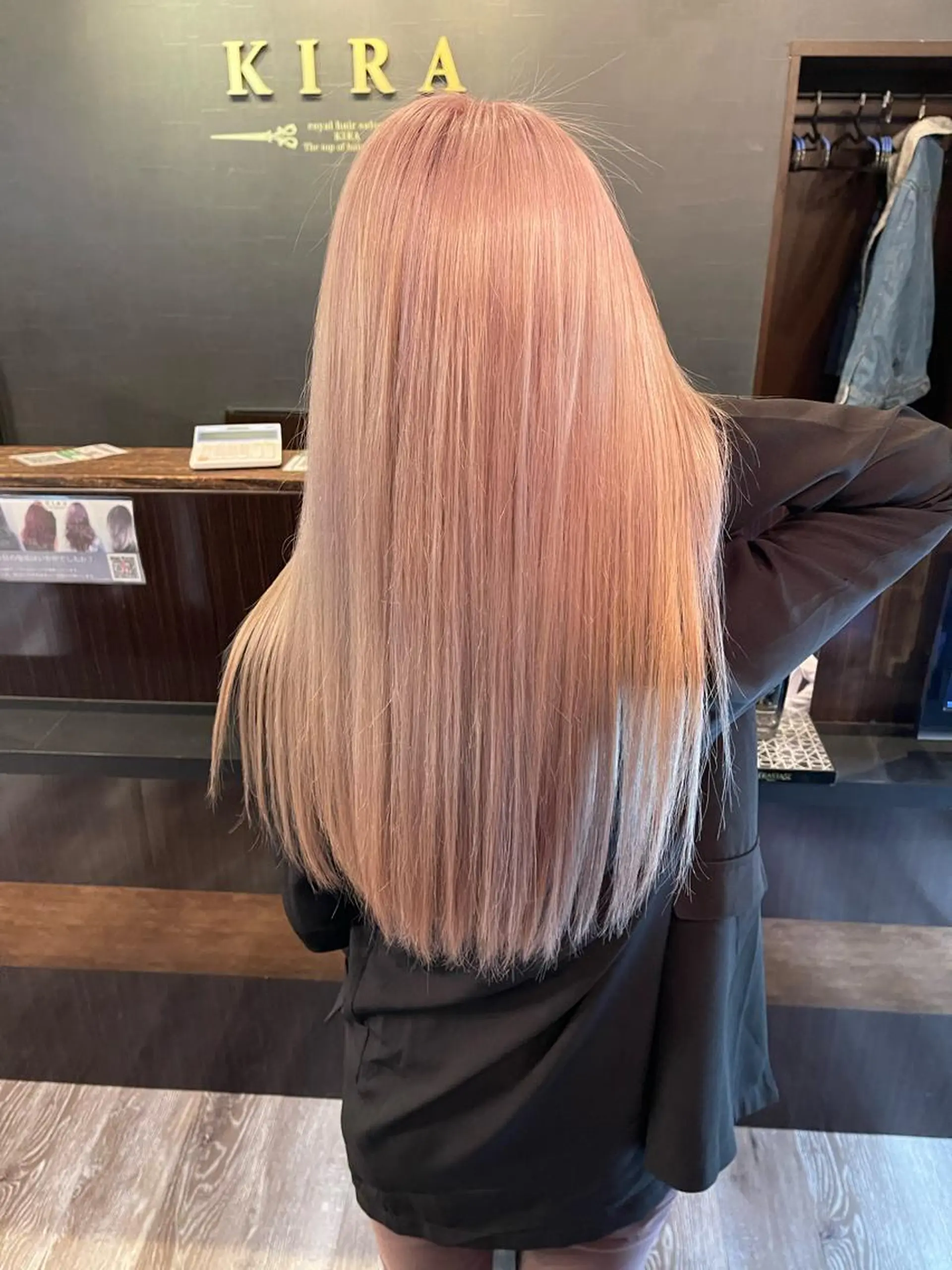 ロング 縮毛矯正 トリートメント KIRA スズキ タクヤ／店長のヘアスタイル