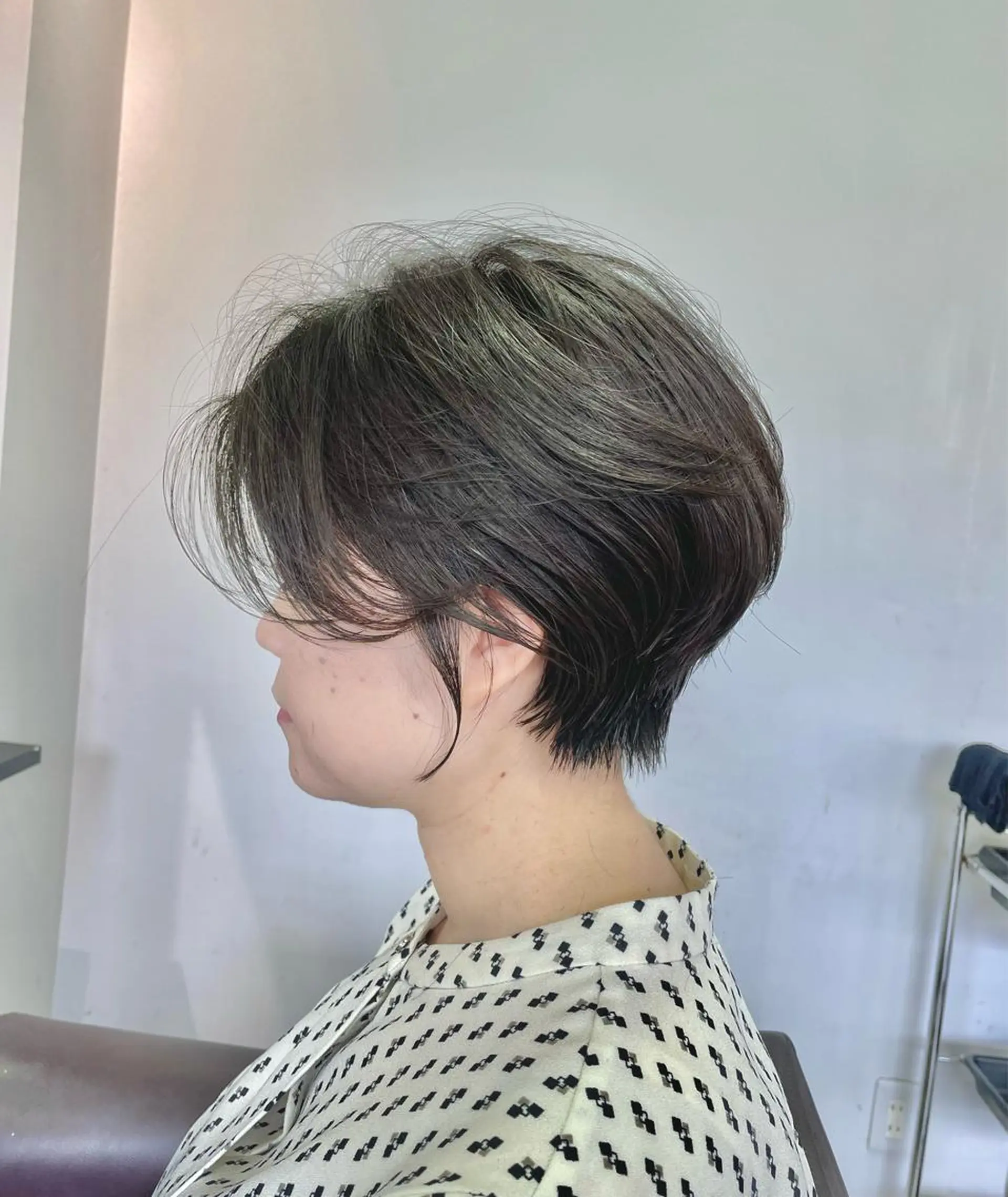 ショート 韓国/レイヤーカット 顔周り/廣瀬達哉のヘアスタイル