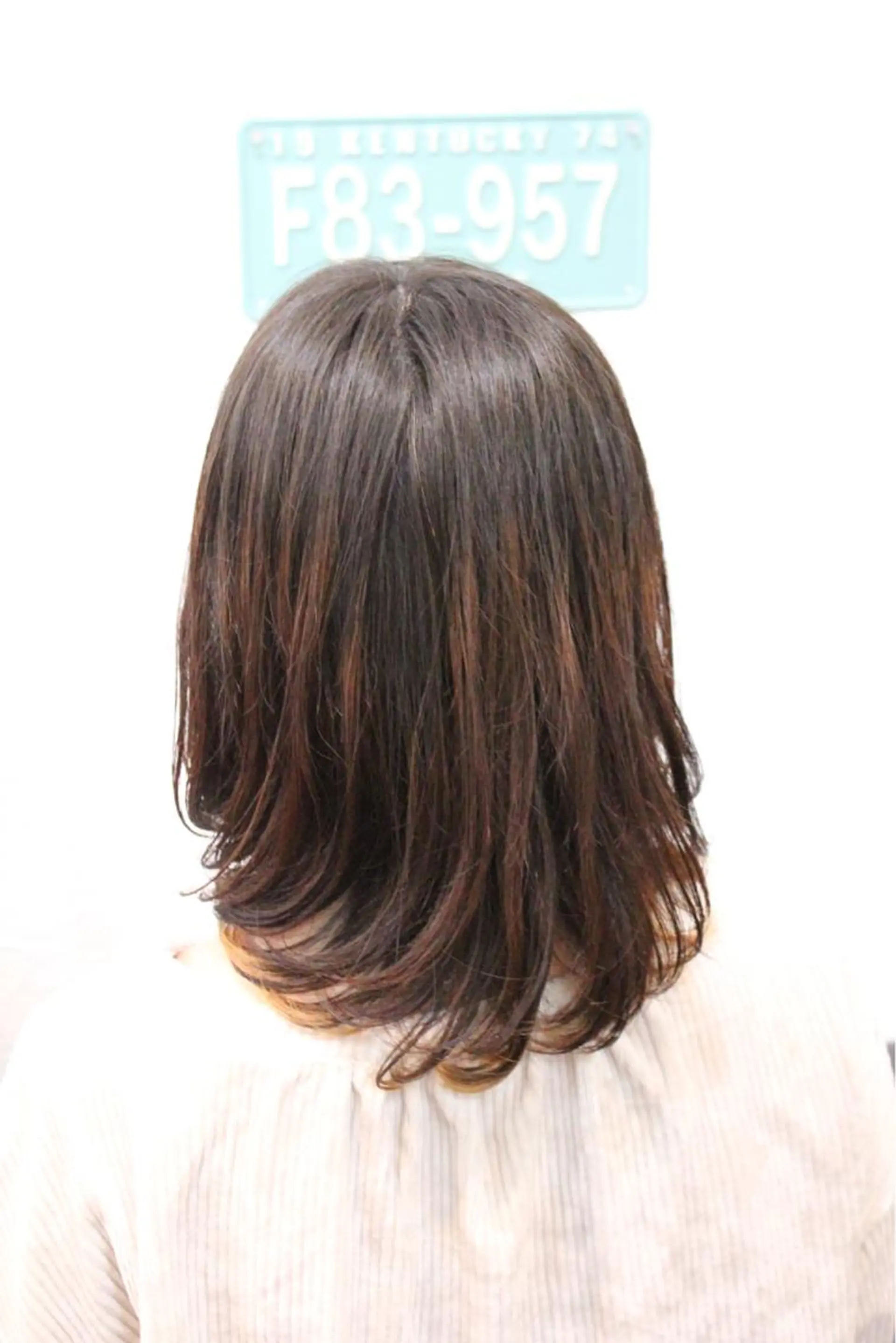 セミロング セミロングパーマ 田口 信雄のヘアスタイル