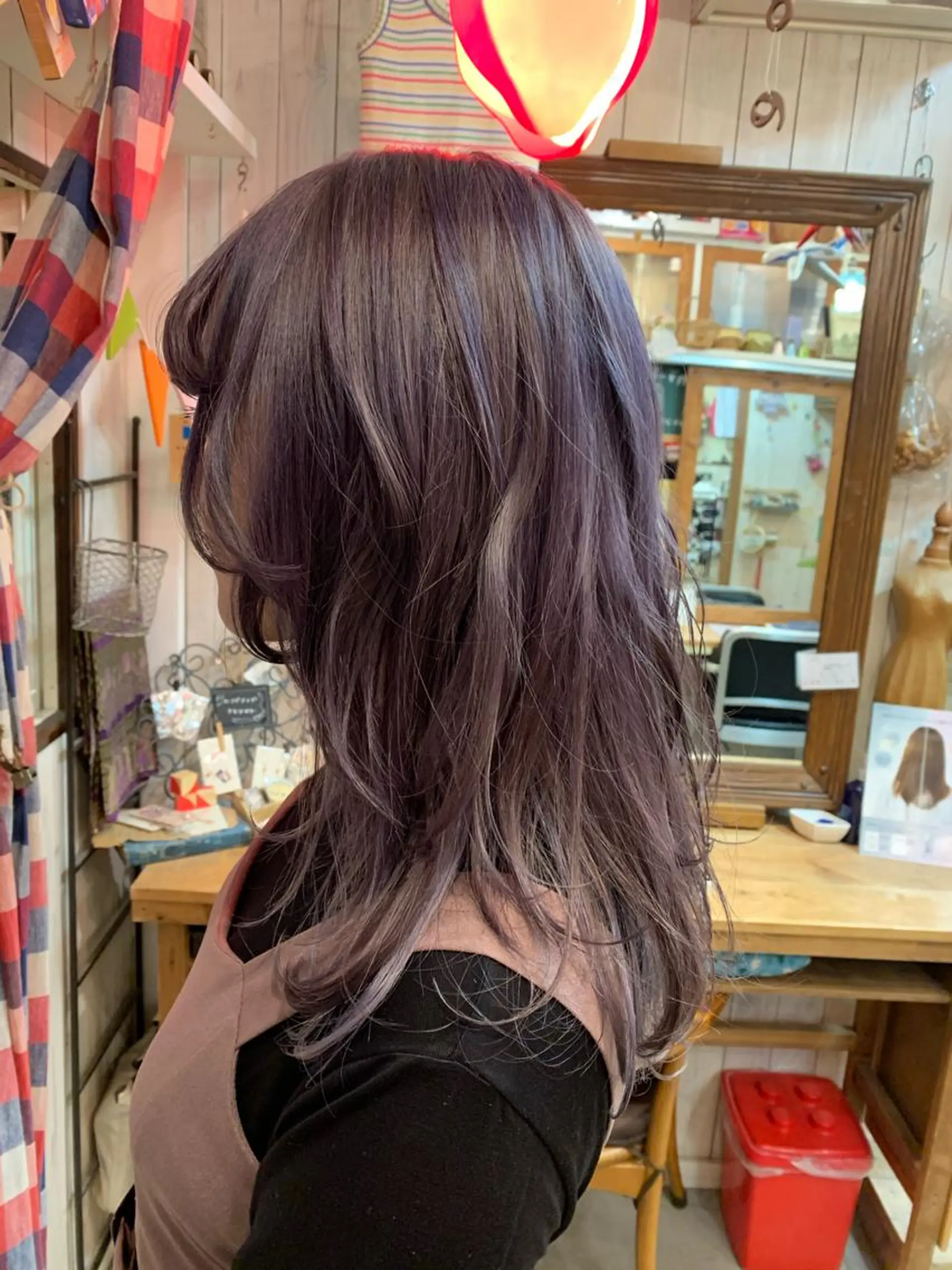 ロング アッシュ “ととのう”ヘッドス パ🌿本多麻亜優のヘアスタイル