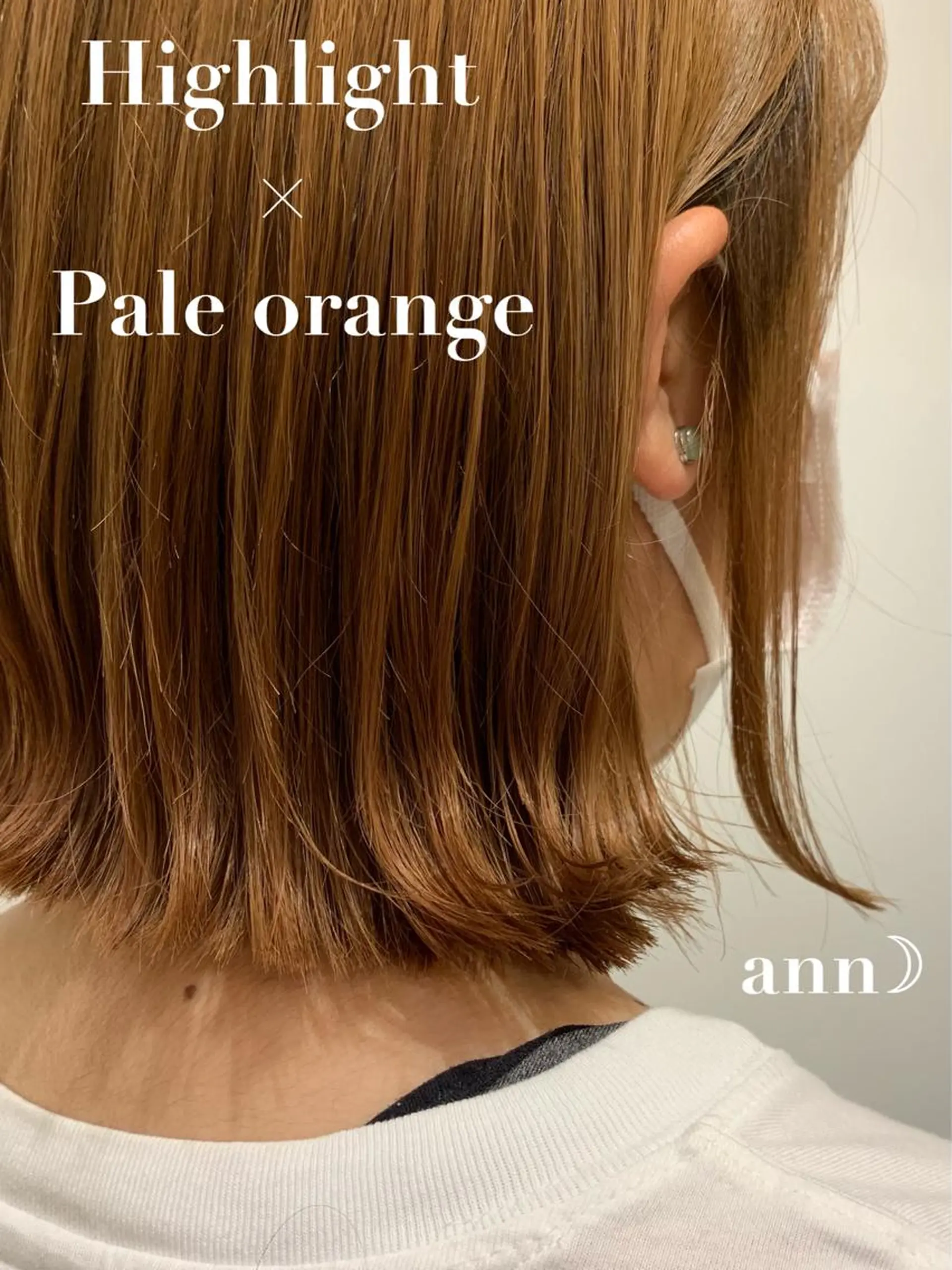ミディアム カラー 韓国スタイル🇰🇷 annaのヘアスタイル