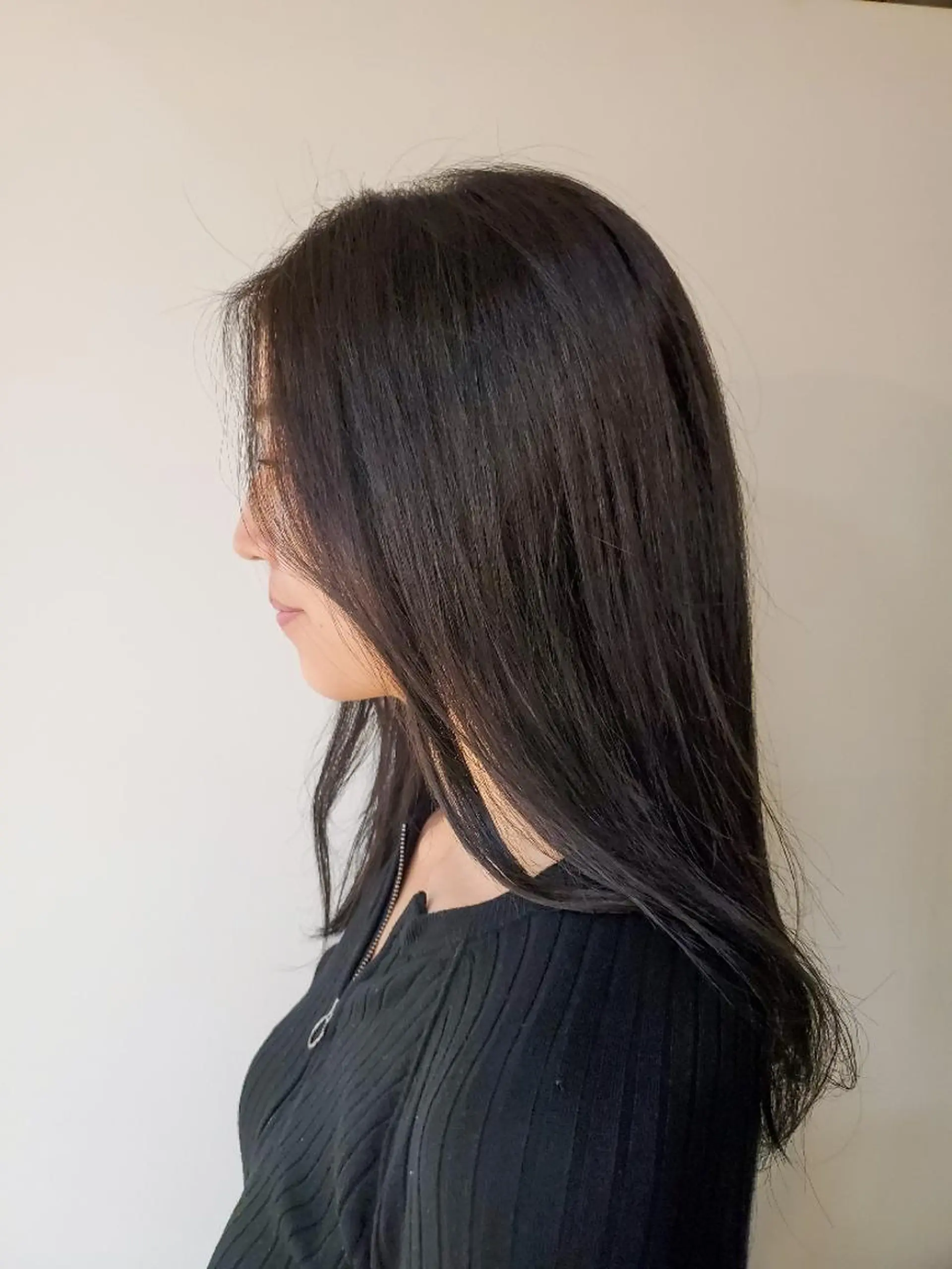 ロング カラー アッシュ オリーブアッシュ カット トリートメント えんどう みほのヘアスタイル