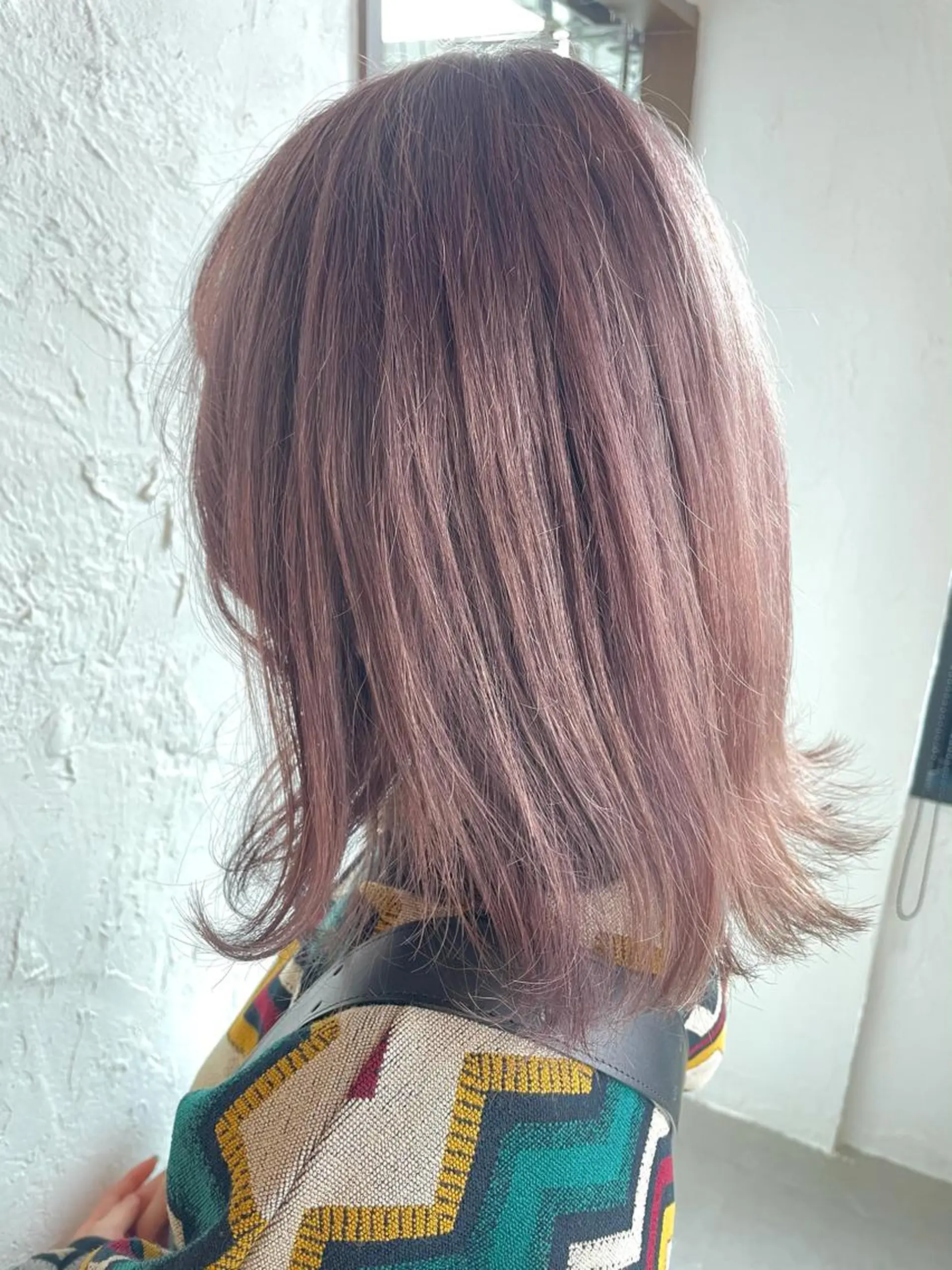 セミロング 清水 美雪のヘアスタイル