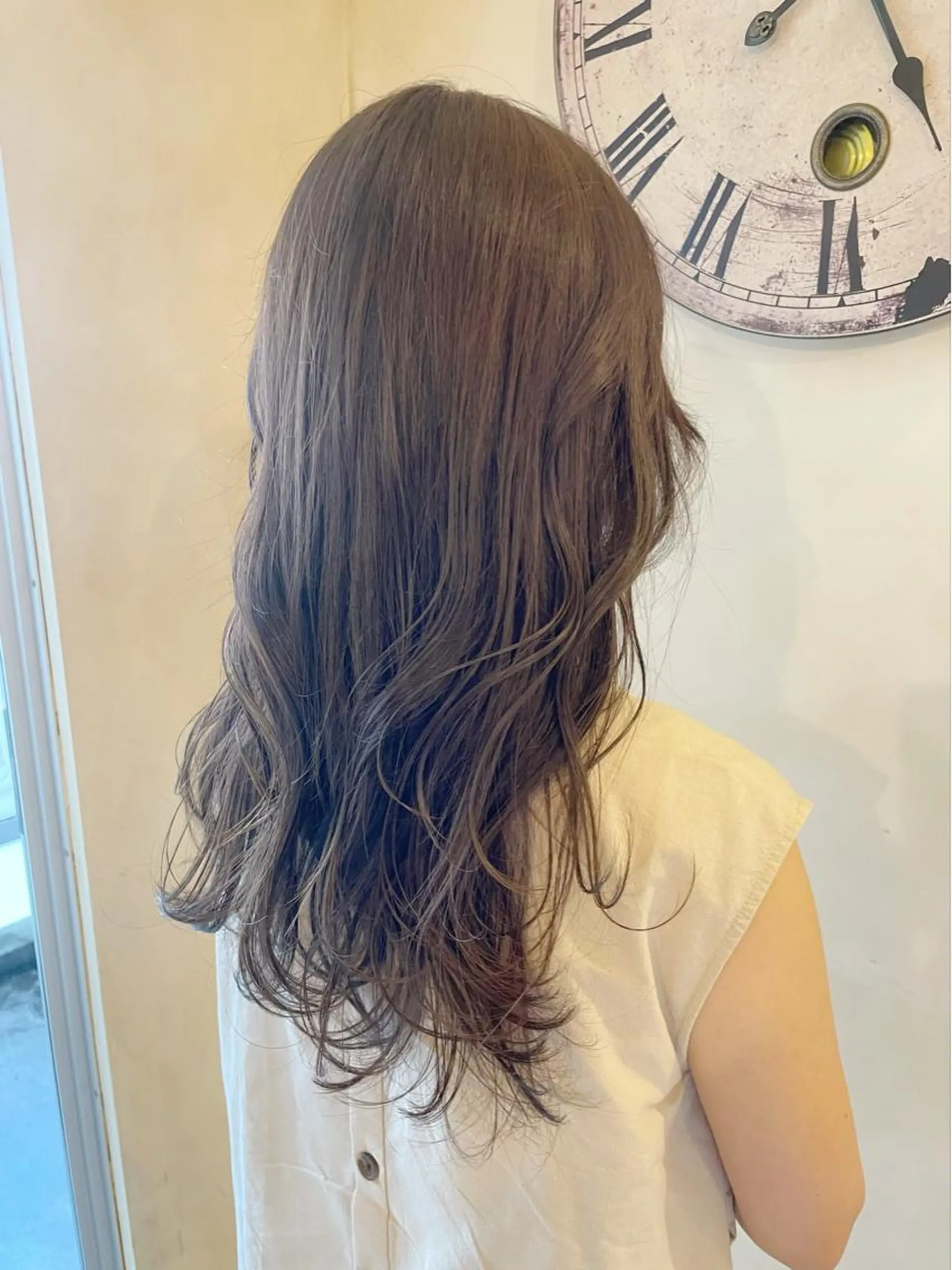 ロング カラー カット ヘアカラー トリートメント 古田 昂也のヘアスタイル