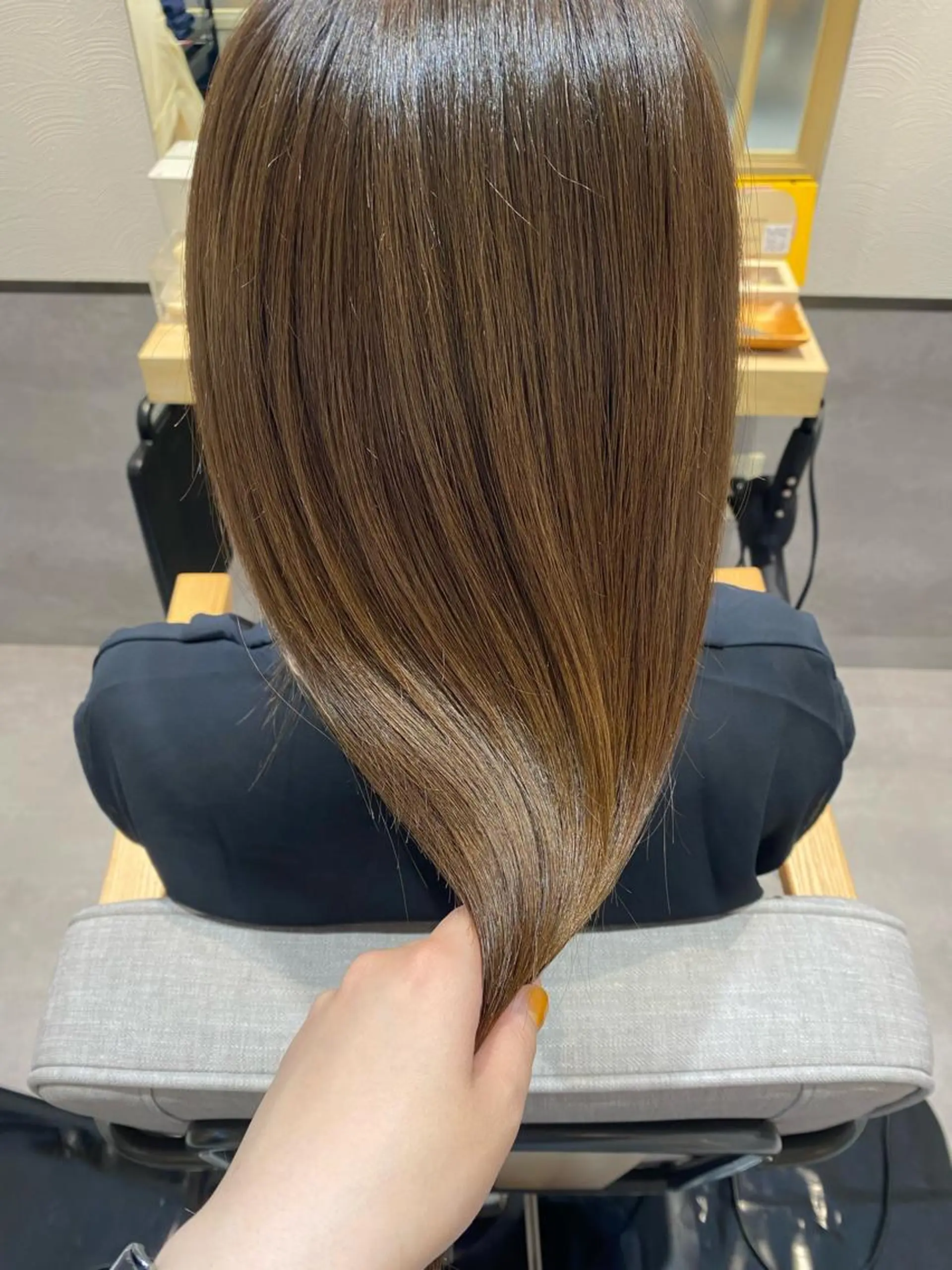 ロング トリートメント やまぐち あやみのヘアスタイル