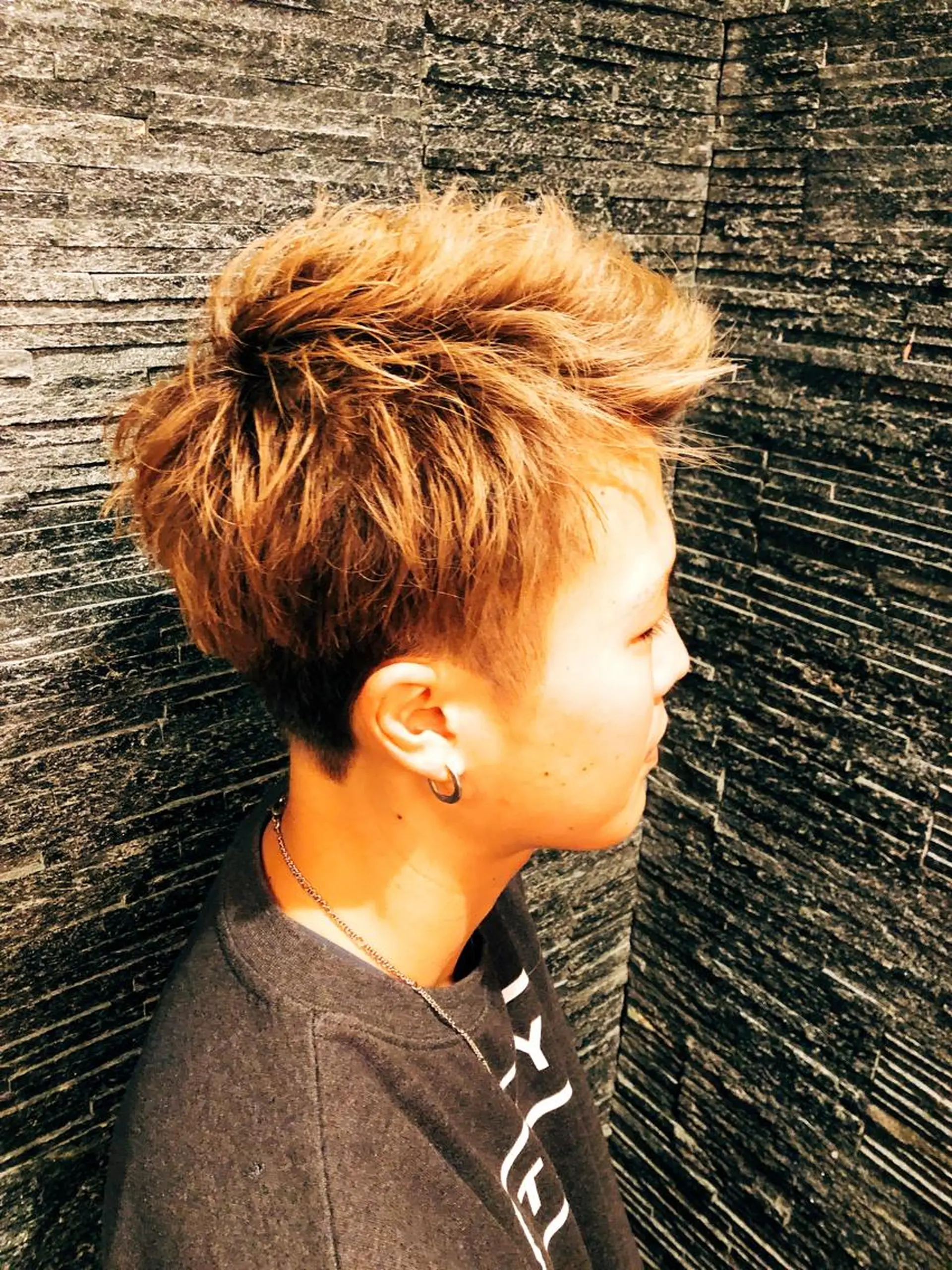 ミディアム メンズ ✨メンズカット 無料‼️✨土尾快斗のヘアスタイル