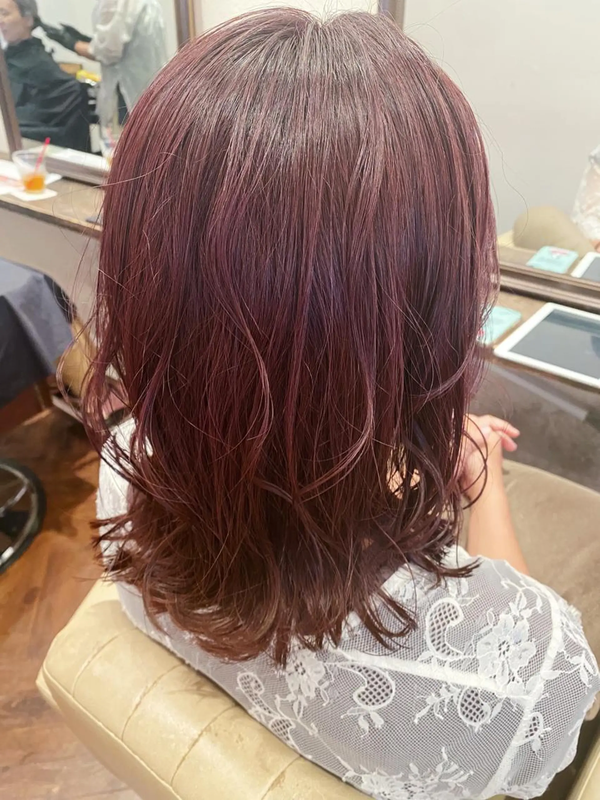 セミロング カラー 🌈🌸あおき みちる🌟💗のヘアスタイル