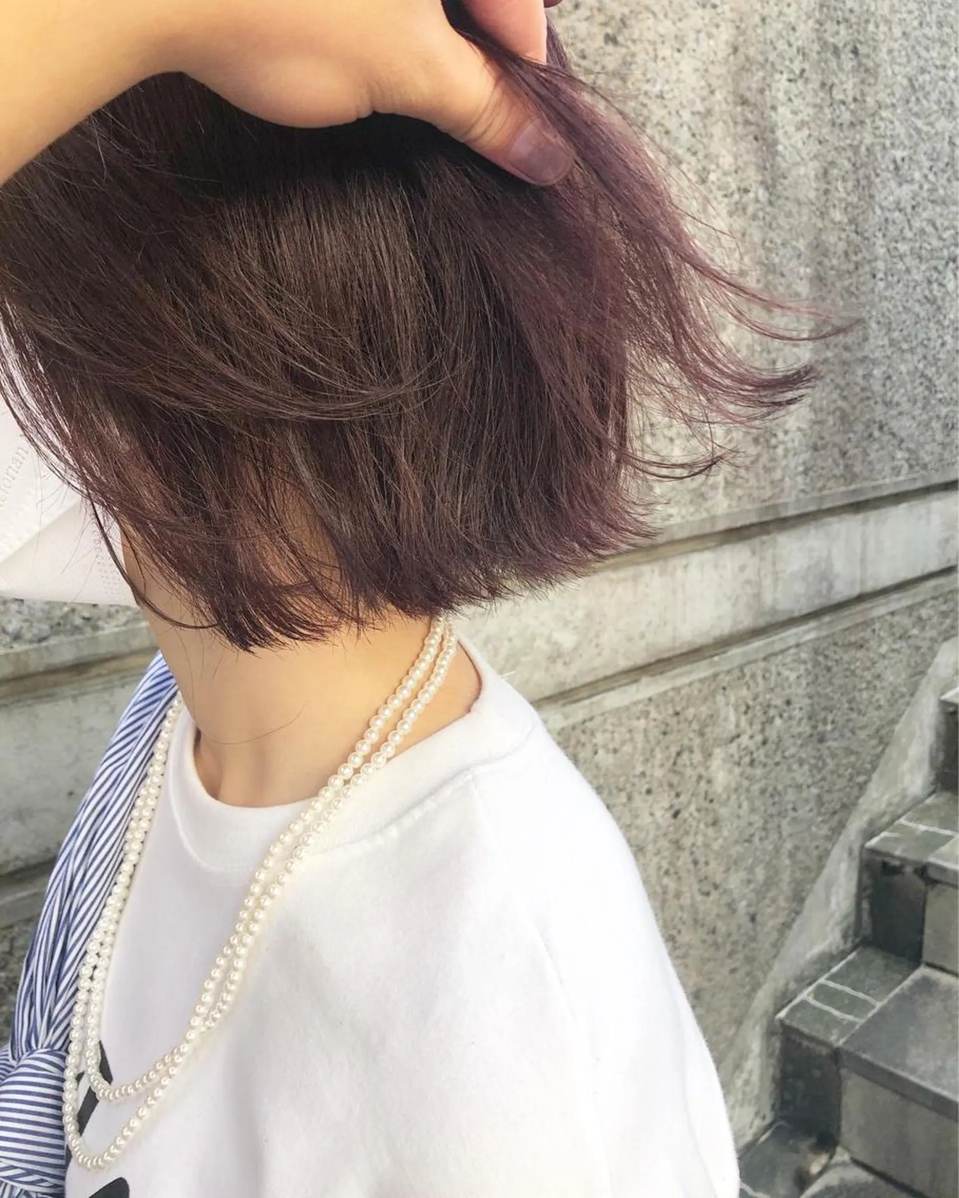ショート カラー ヘアアレンジ ヘアカラー トリートメント メンズ特化✂️栗原 侑也のヘアスタイル