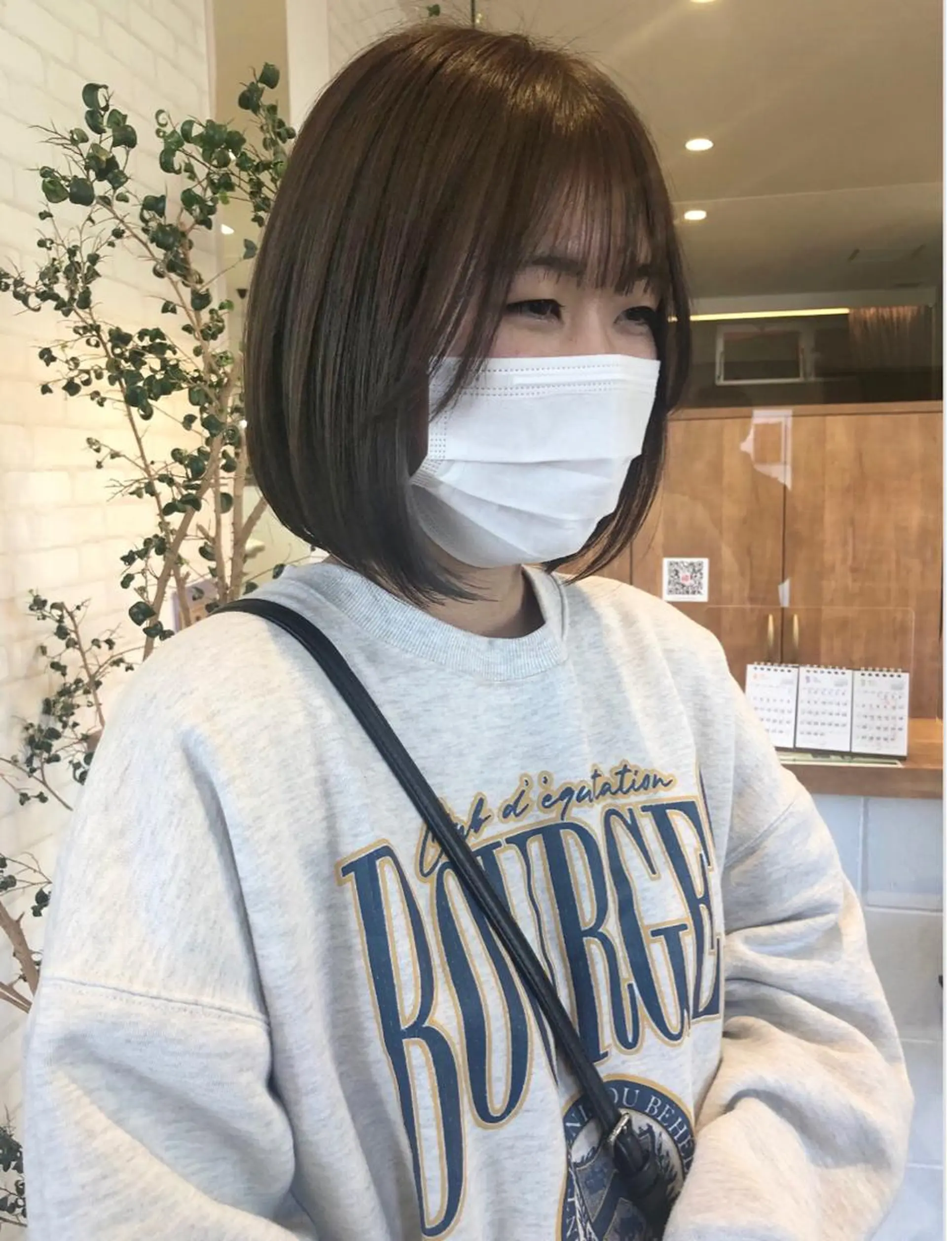 ミディアム カラー パーマ ヘアアレンジ ❣️倉敷❣️美髪 カラー能登一成のヘアスタイル