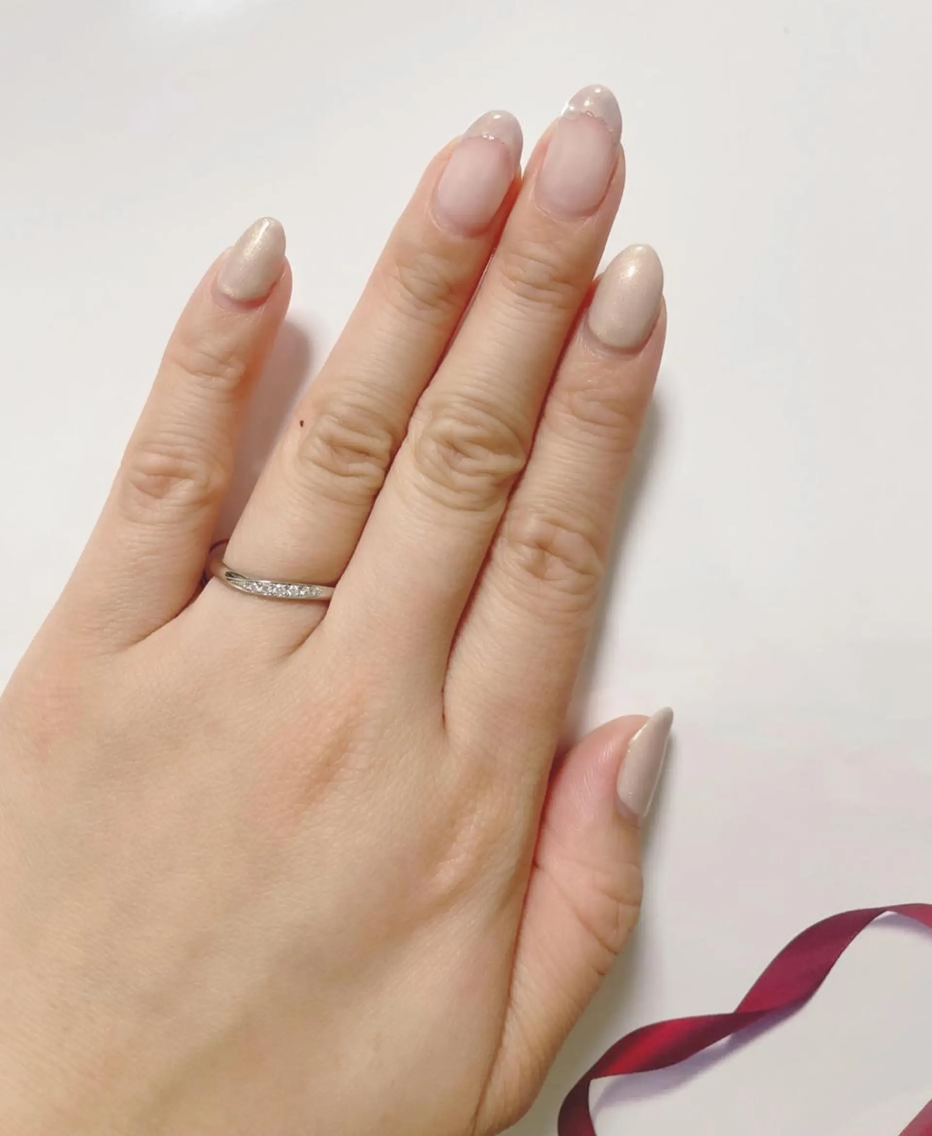 ネイル マツエク・マツパ まつげパーマ ボリュームラッシュ 結婚式・ブライダル ジェルネイル ニュアンスネイル 髙橋 敦子のネイルデザイン