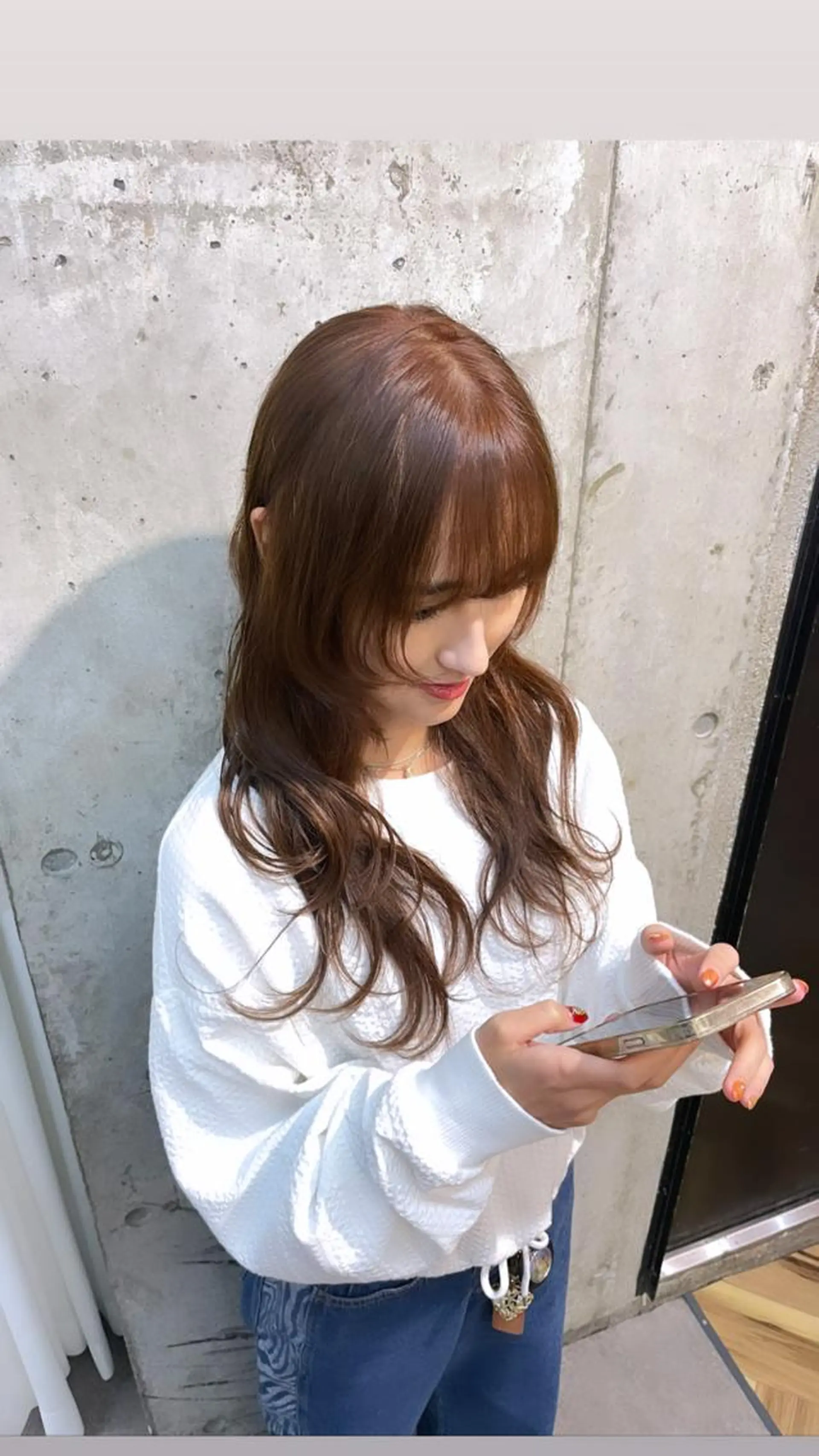 ロング 有人/バレイヤージュ /シャドールーツのヘアスタイル