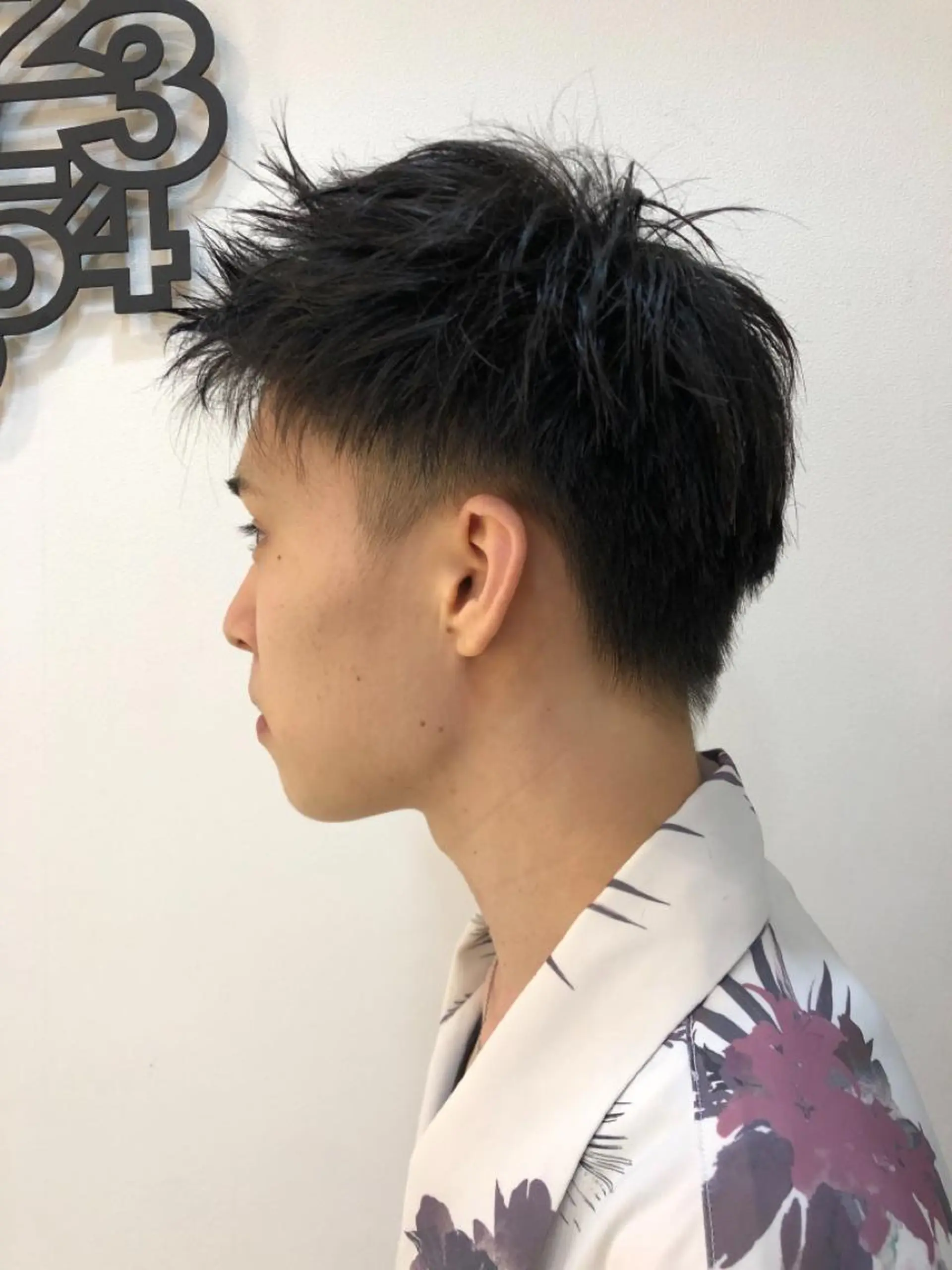 ショート メンズ メンズ韓国風 ツーブロック 韓国風ヘア ショートヘア トータルビューティー K:R鶴川のヘアスタイル