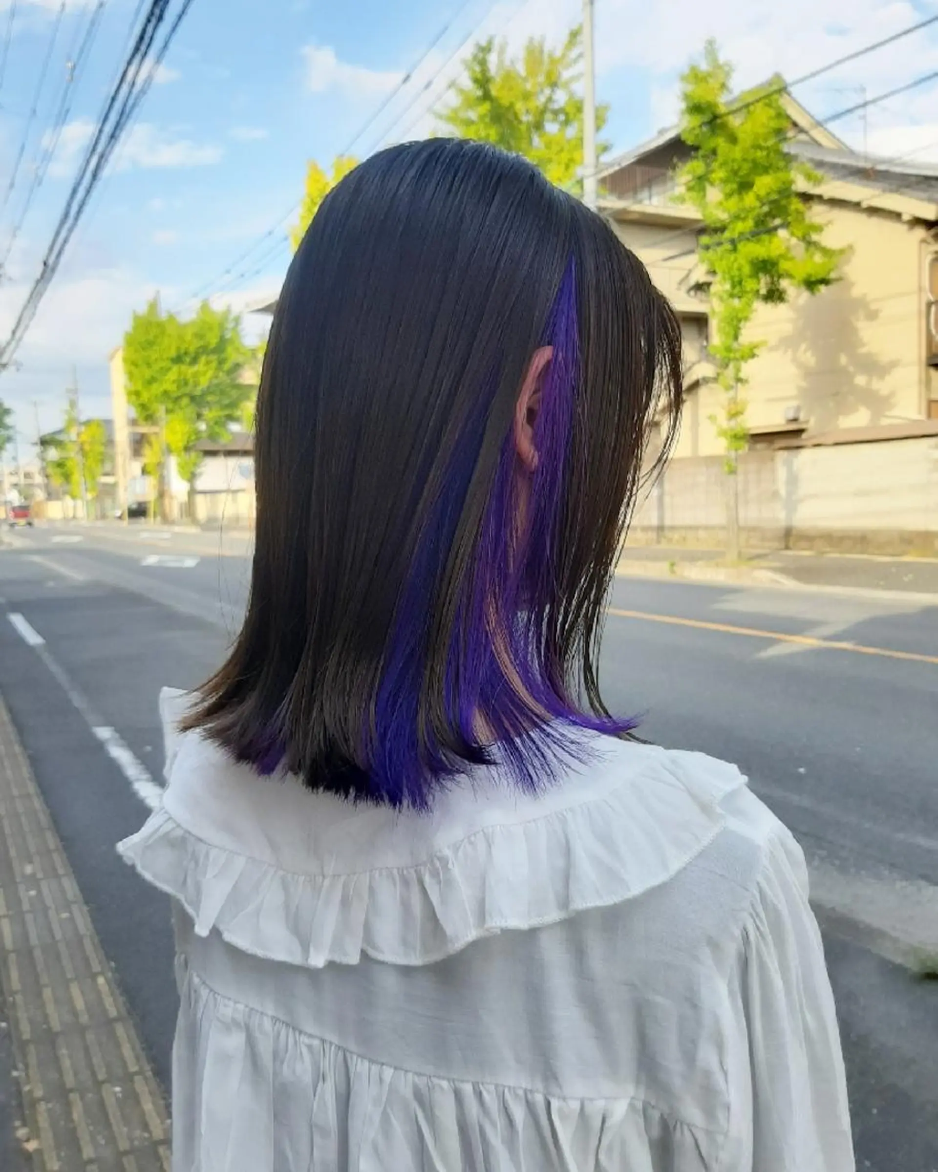 ミディアム カラー カット ヘアカラー トリートメント 井谷 圭吾【天理】のヘアスタイル