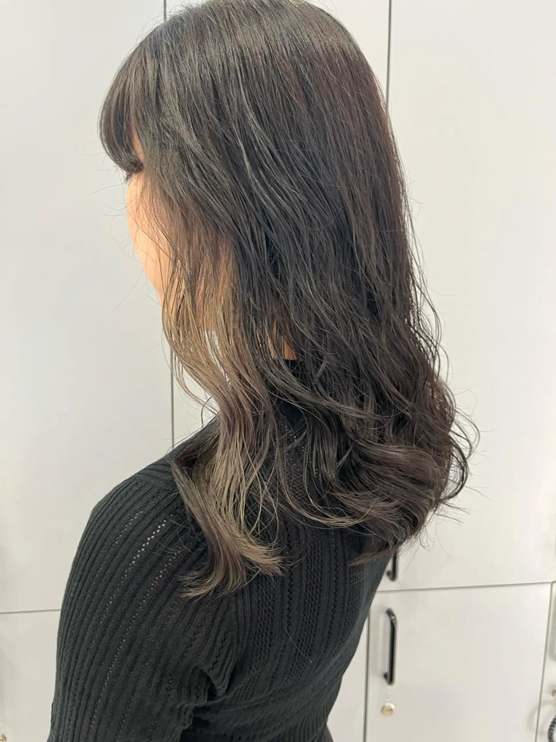 ロング パーマ カット パーマ トリートメント 山本 佳奈のヘアスタイル
